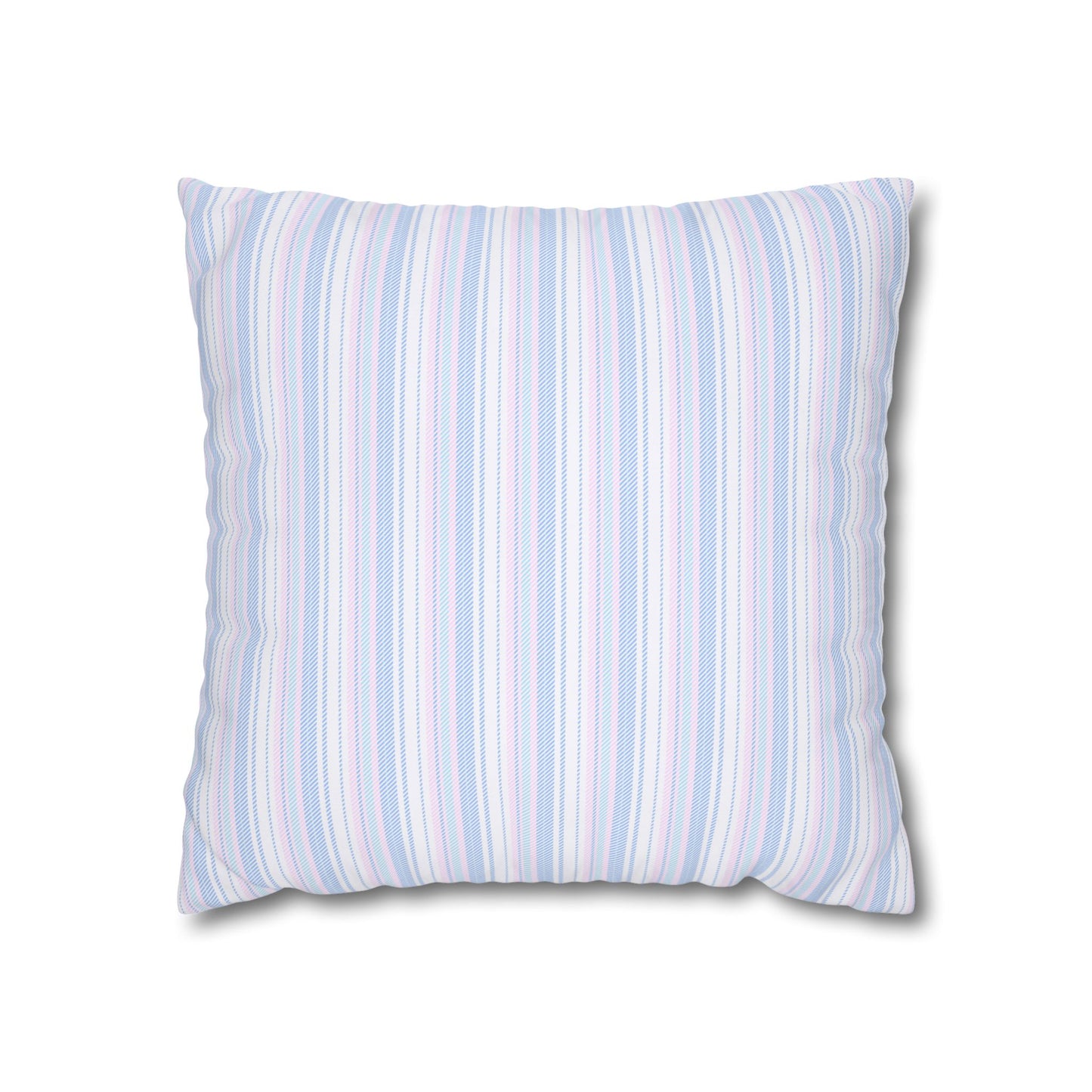 Pastel Striped Throw Pillowcase, Cozy Home Decor, Modern Cushion Cover, Stylish Living Room Accent, Birthday Gift, Soft Furniture Accessory