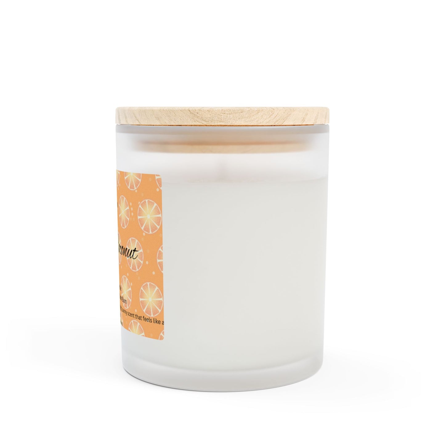 Candle Tropical Mango Coconut Scent, 11oz