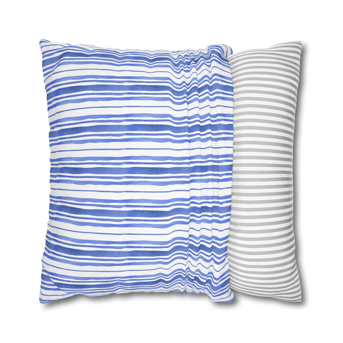 Stylish Striped Pillowcase, Modern Home Decor, Cozy Gift for Home, Bedroom Accent, Relaxing Vibe, Housewarming Present