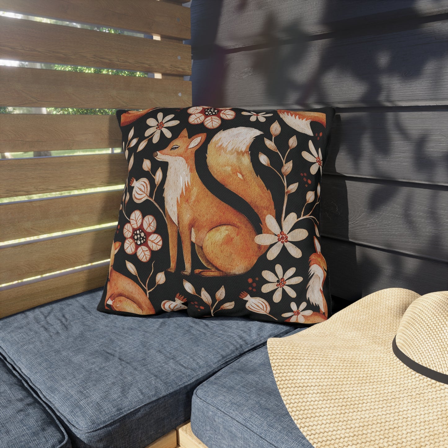 Outdoor Pillow - Clever Fox Design