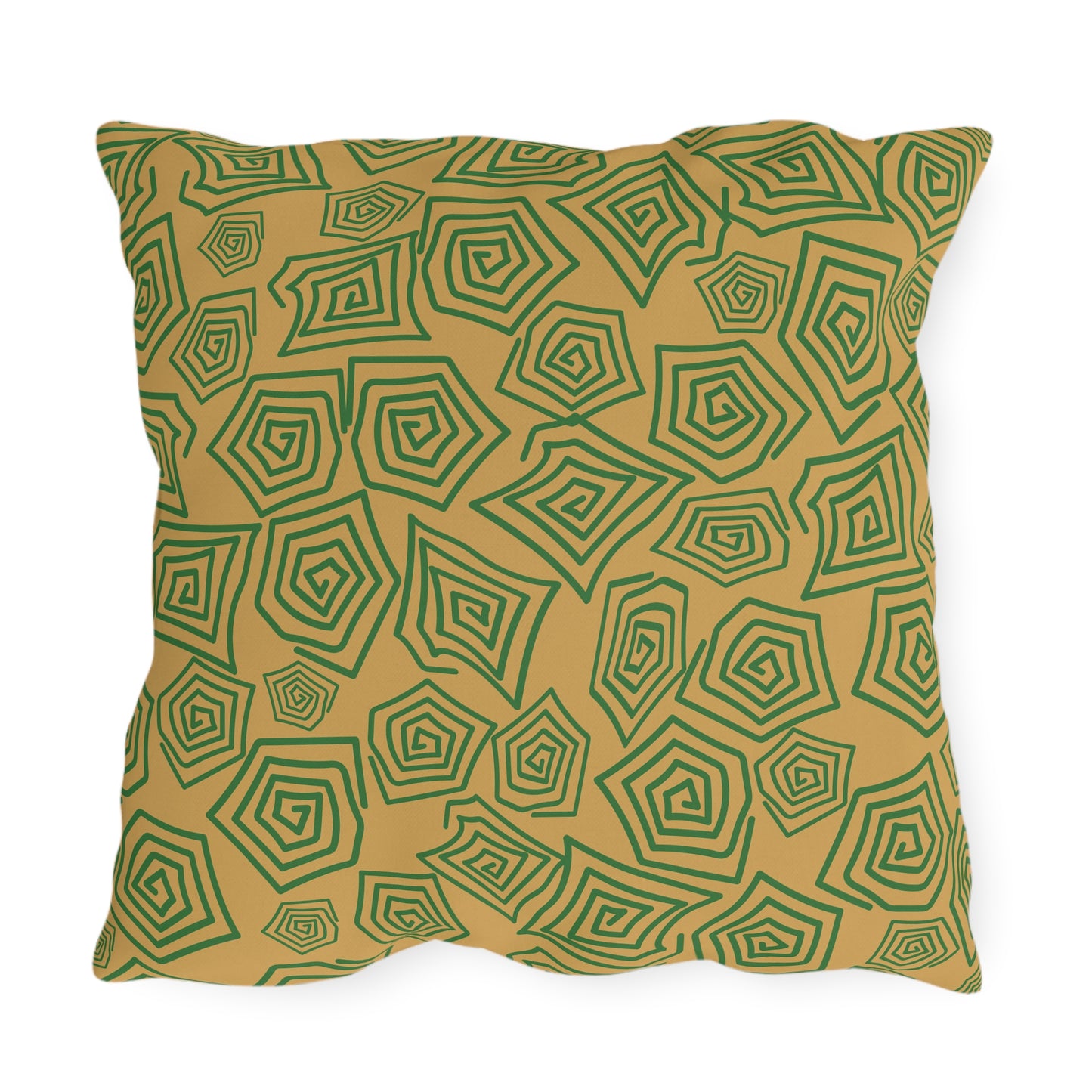 Outdoor Pillows - Rustic and Tribal Sea Turtle Design