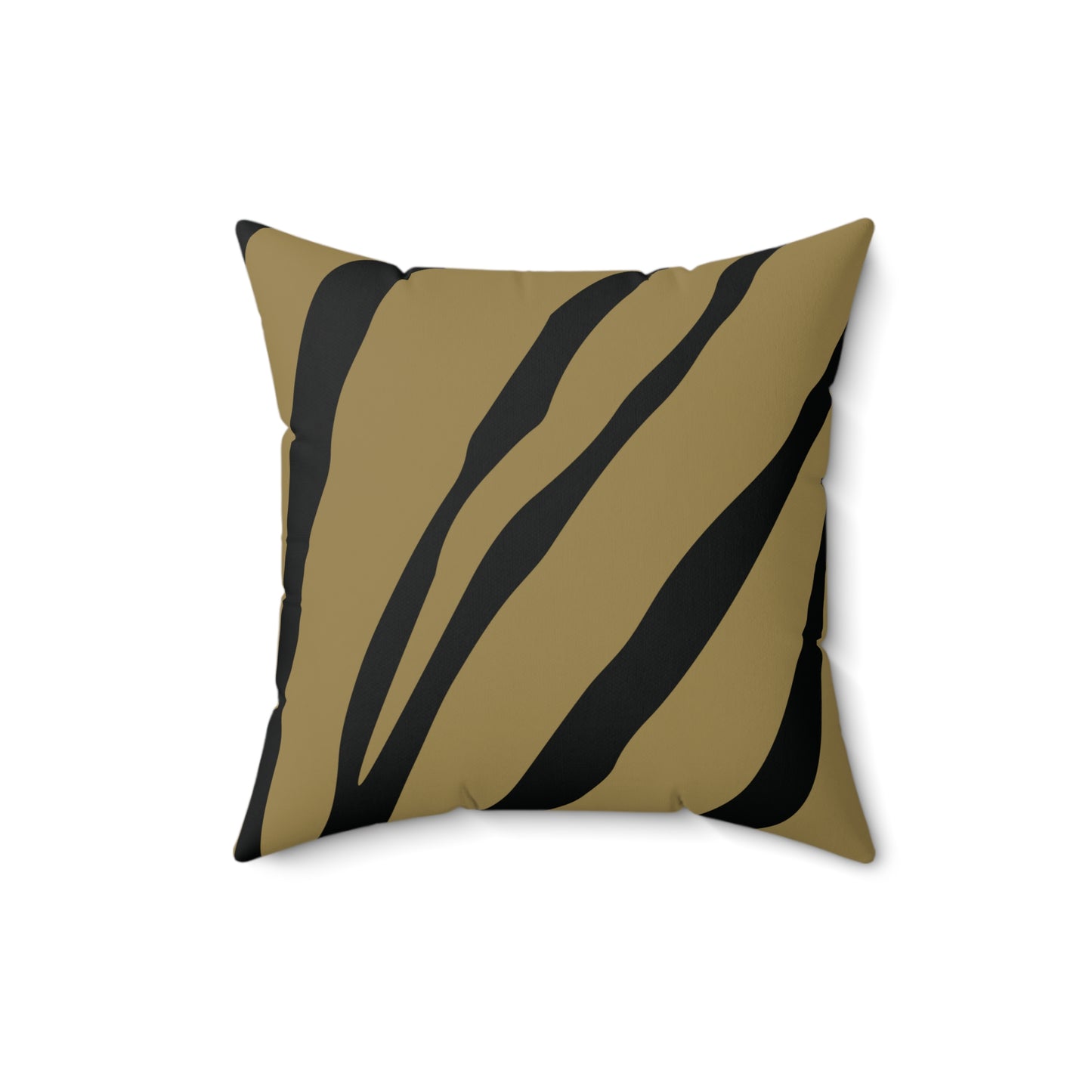 Tropical Rustic Animal Print Pillow, Elephant Decor, Tiger Stripe Cushion, Bohemian Home Accent, Wildlife Throw Pillow