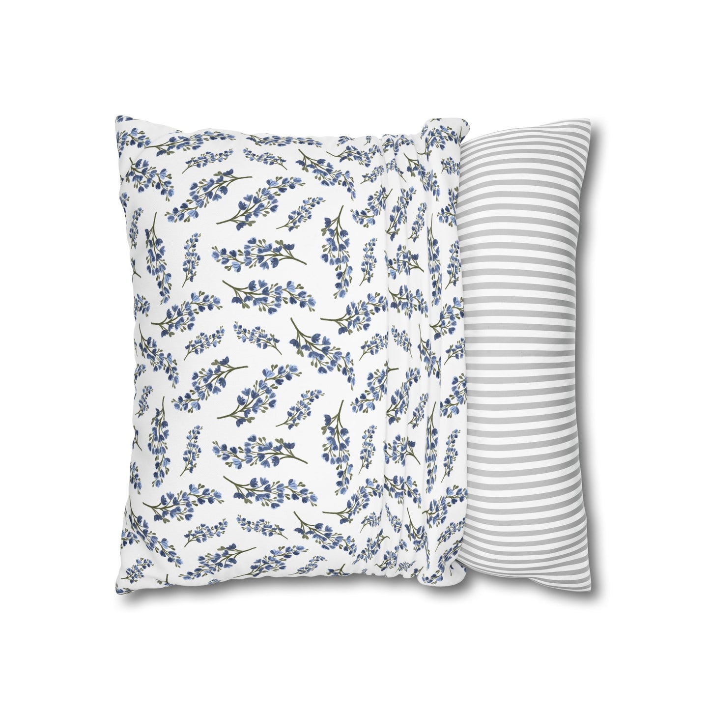 Floral Patterned Throw Pillowcase, Square Decor, Home Accent, Living Room Cushion, Gift for Homeowners, Cozy Decor