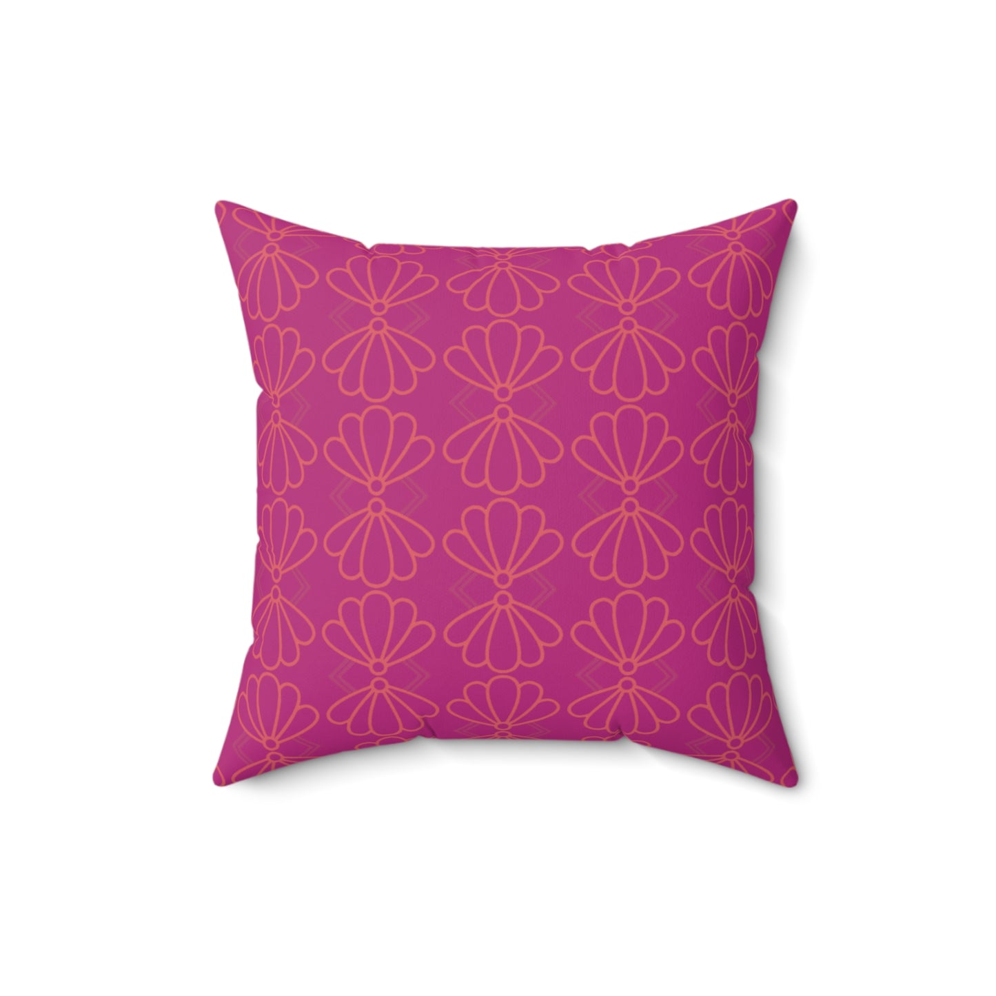 Vibrant Floral Throw Pillow, Decorative Cushion for Living Room, Gift for Mother's Day, Home Decor, Cozy Accent