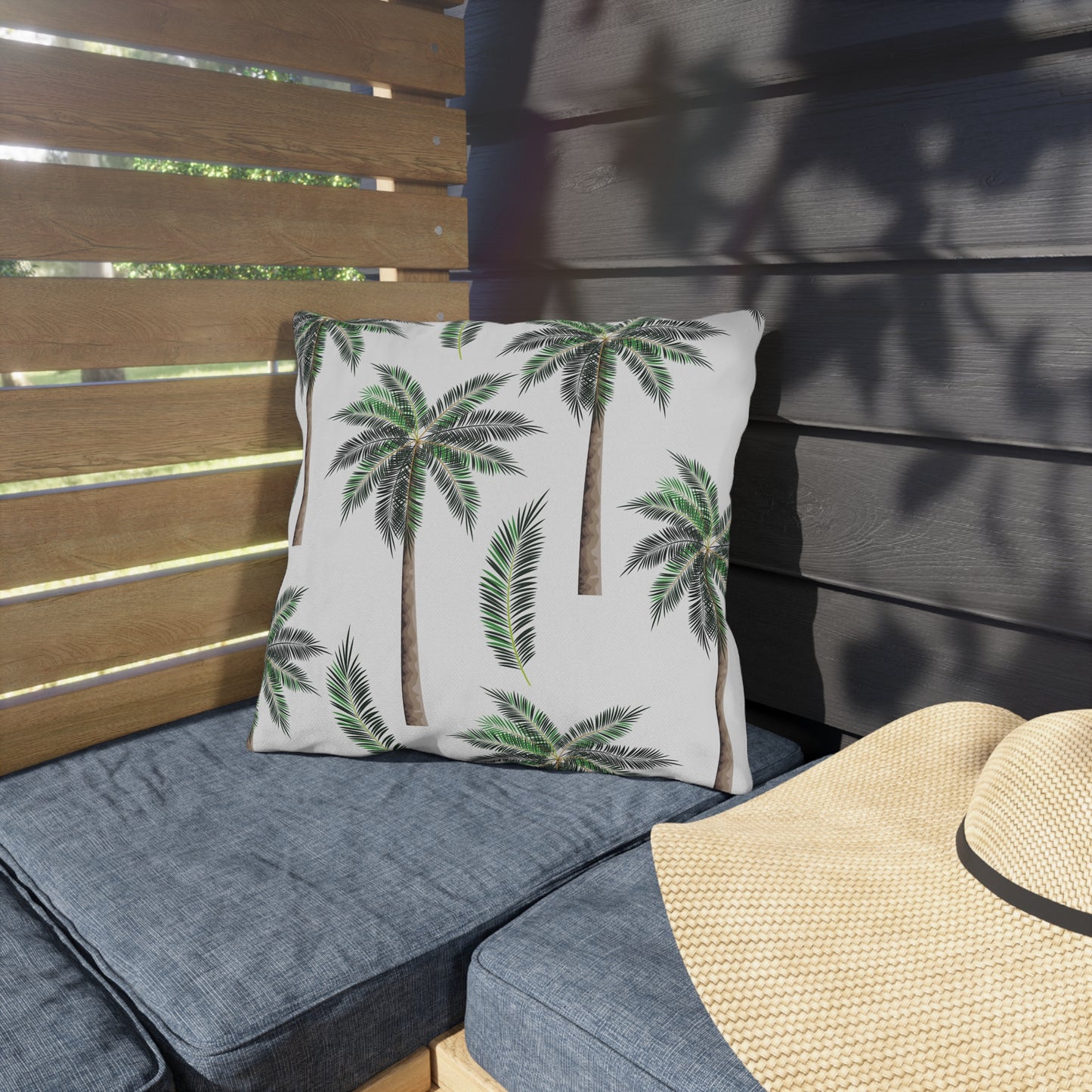 Tropical Palm Outdoor Pillows - Perfect for Patio Decor & Summer Vibes