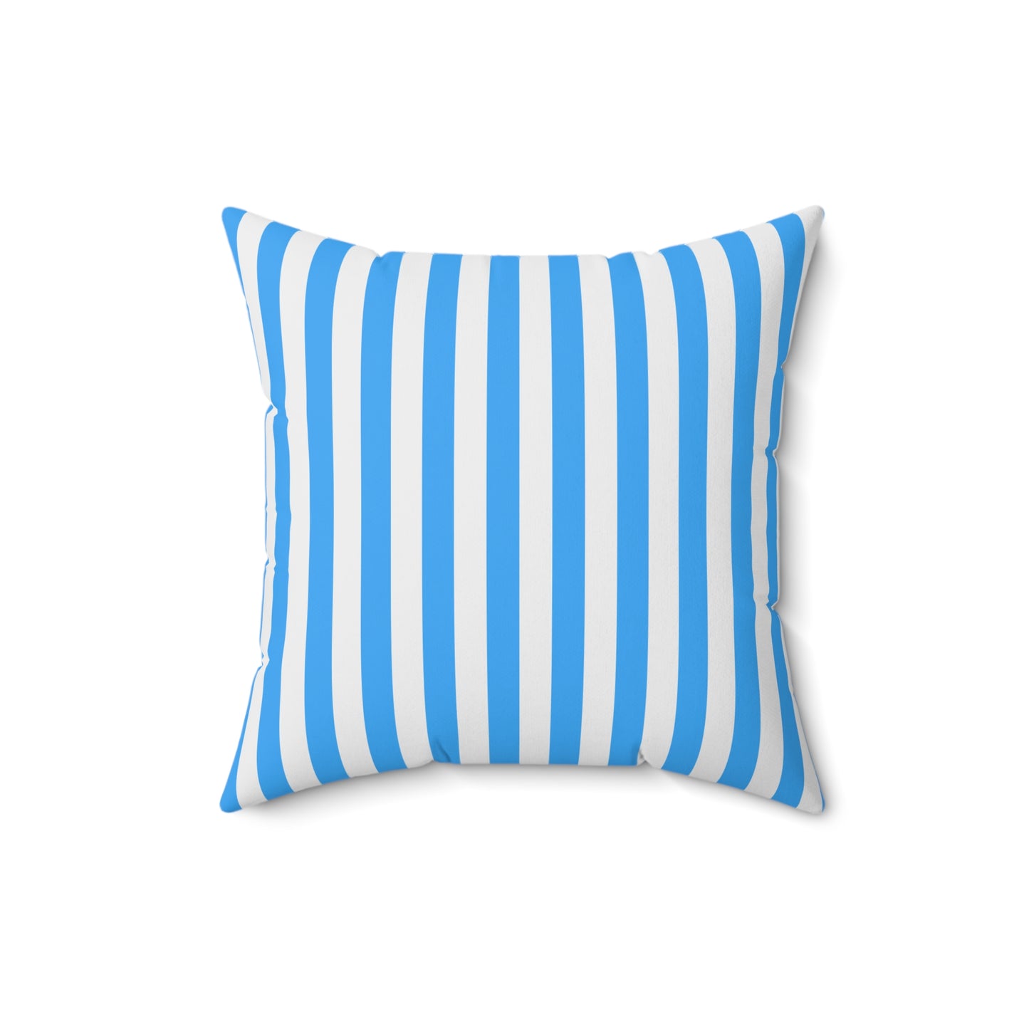 Coastal Decorative Pillow with Starfish & Stripes