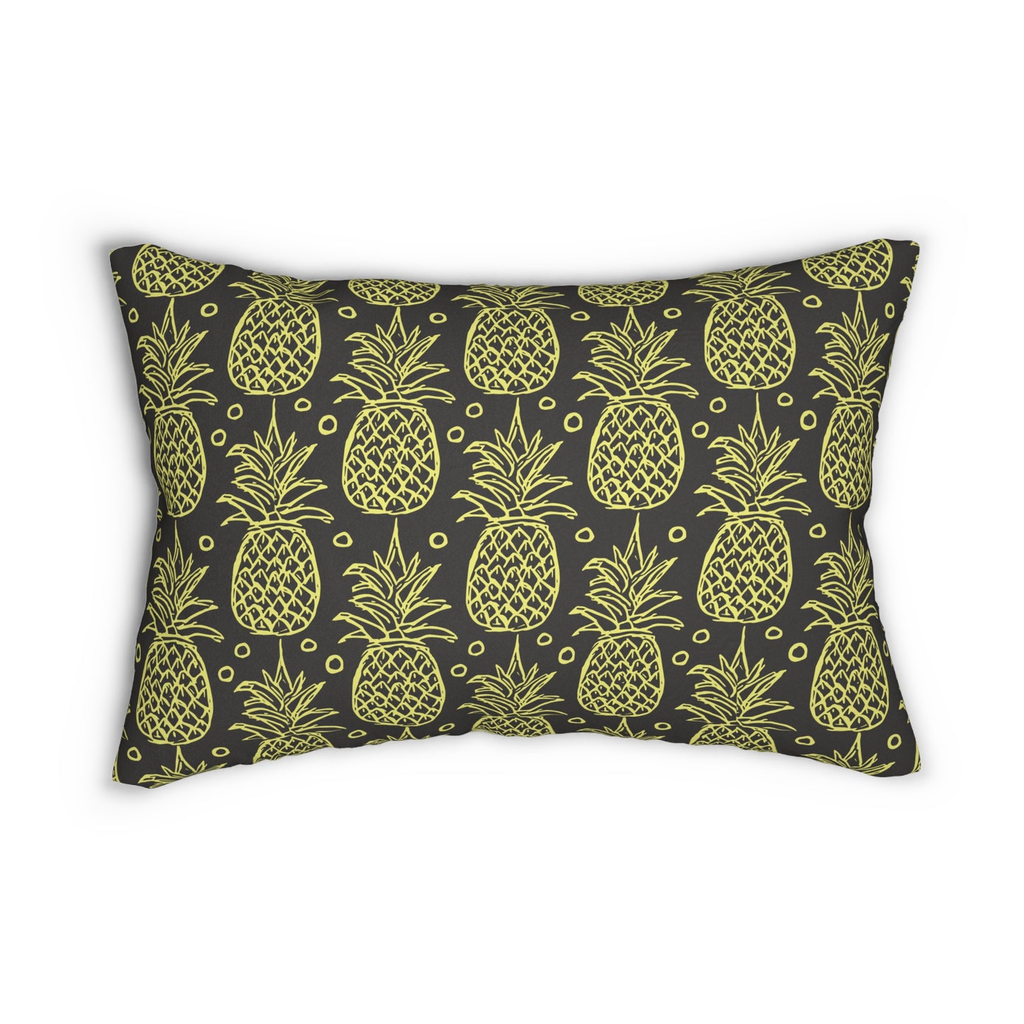 Lumbar Pillow - Golden Welcome Pineapple