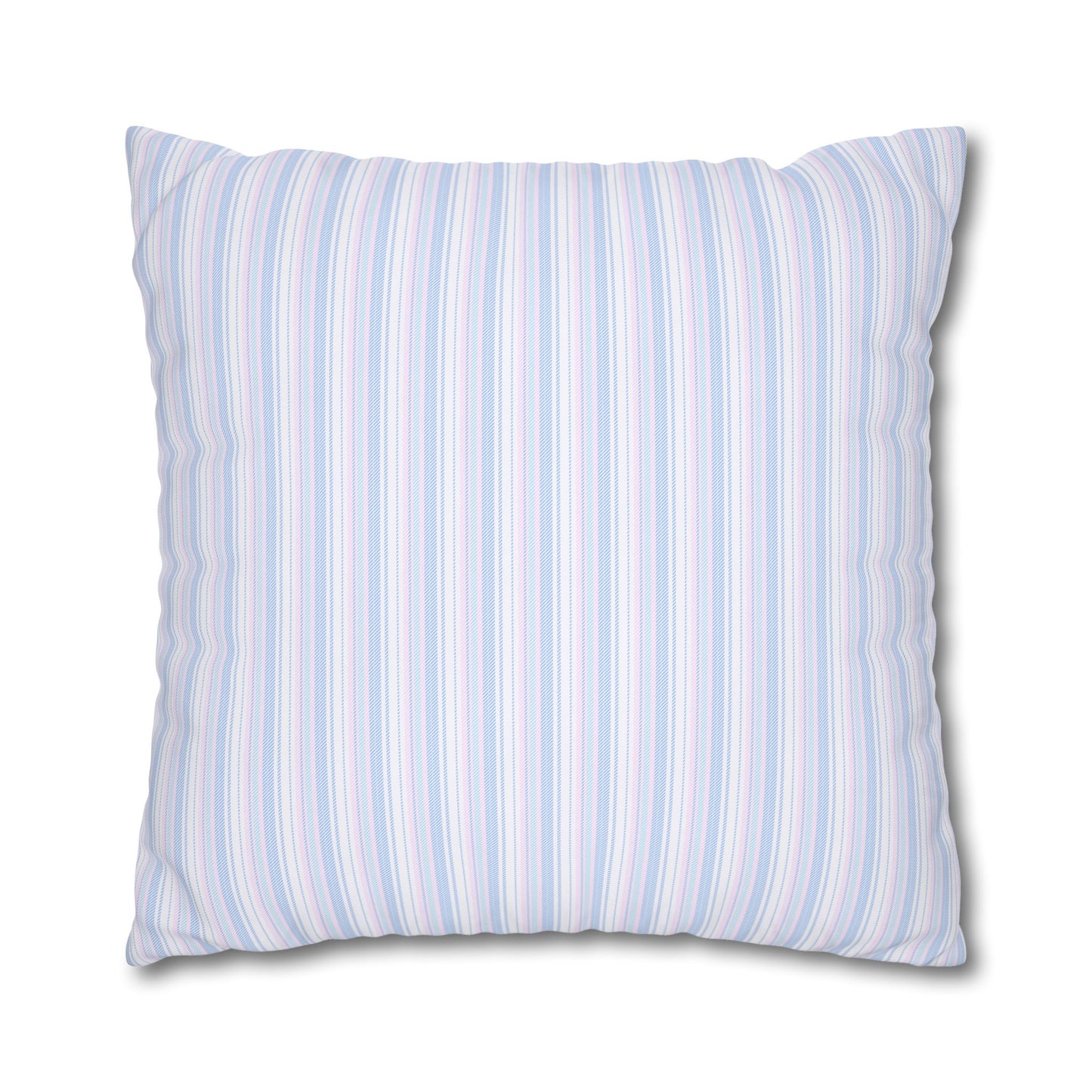 Pastel Striped Throw Pillowcase, Cozy Home Decor, Modern Cushion Cover, Stylish Living Room Accent, Birthday Gift, Soft Furniture Accessory