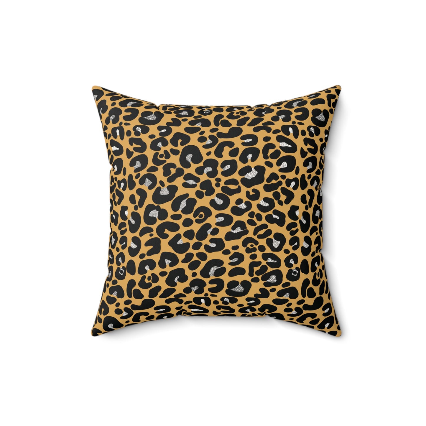 Faux Suede Animal Print Pillow, Jungle Decor, Home Accent, Cat Lovers Gift, Boho Style Throw Cushion, Animal Lover's Home