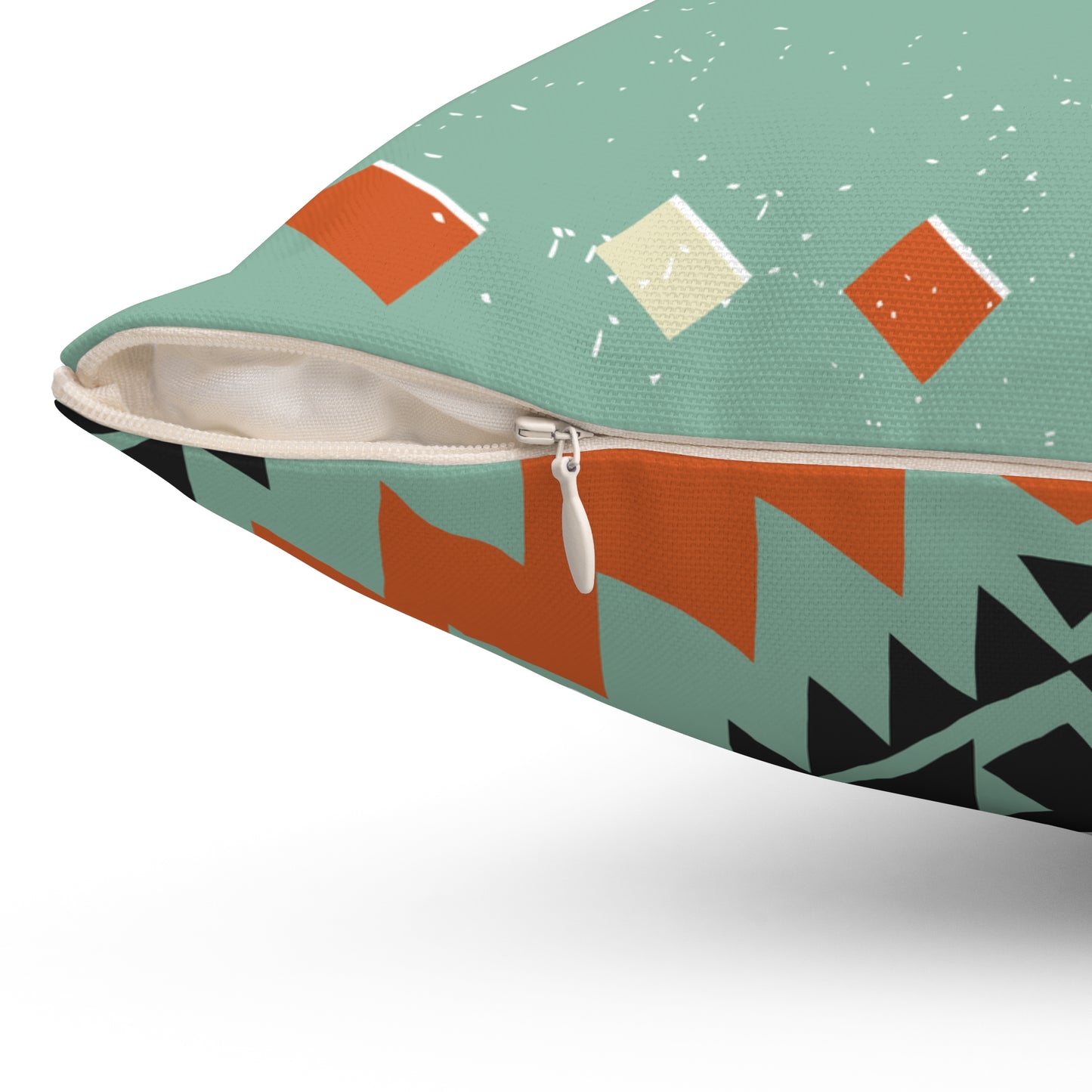 Retro Ferret Throw Pillow – Whimsical Woodland Accent