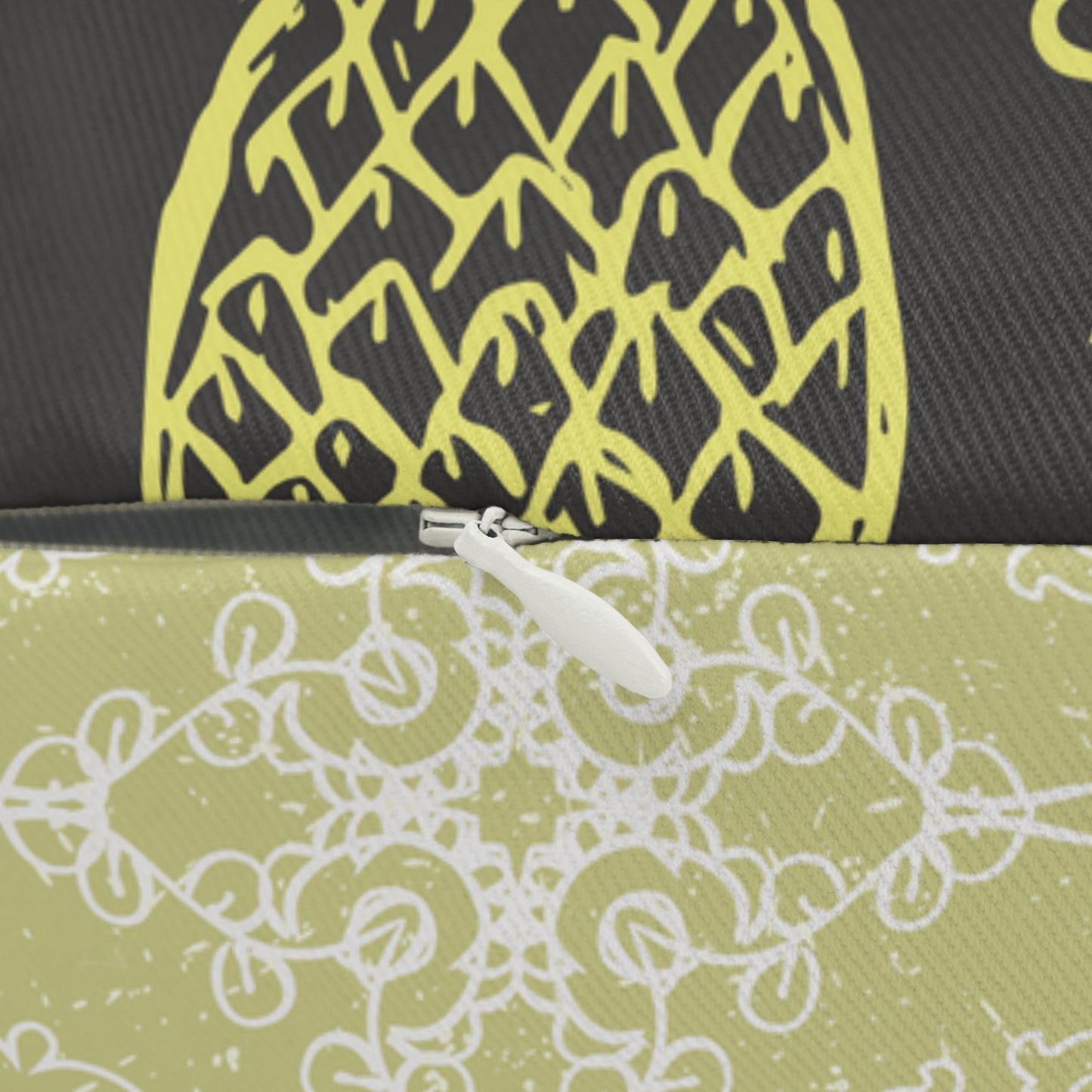 Lumbar Pillow - Golden Welcome Pineapple