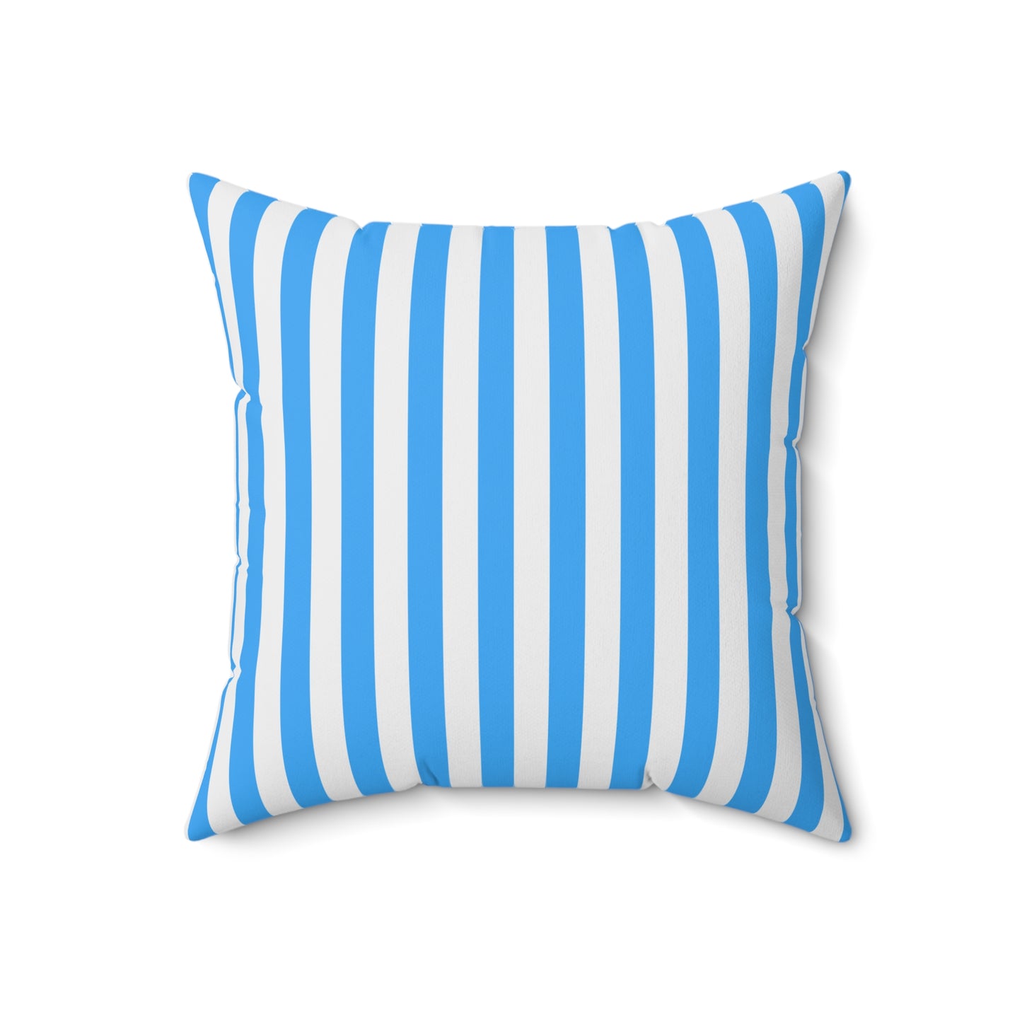 Coastal Decorative Pillow with Starfish & Stripes