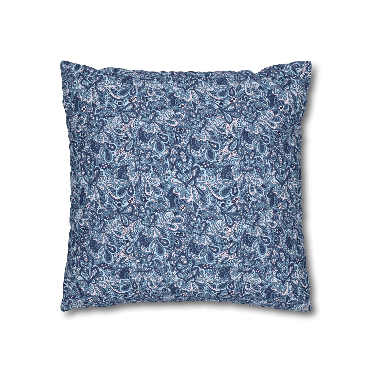 Floral Decorative Pillowcase - Cozy Home Accent, Boho Chic Style, Throw Cushion Cover for Living Room, Bedroom Decor, Gift Idea