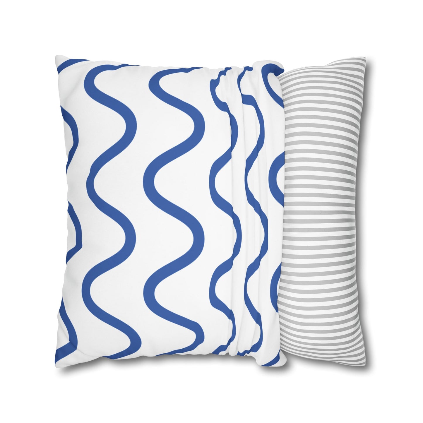 Wave Pattern Decorative Pillowcase | Coastal Vibe, Home Decor, Throw Pillow Cover, Room Accent, Gift for Ocean Lovers