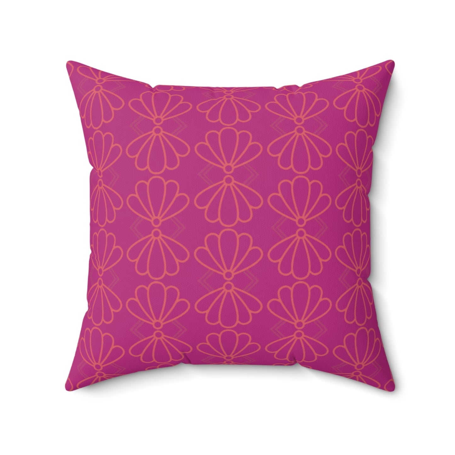 Vibrant Floral Throw Pillow, Decorative Cushion for Living Room, Gift for Mother's Day, Home Decor, Cozy Accent