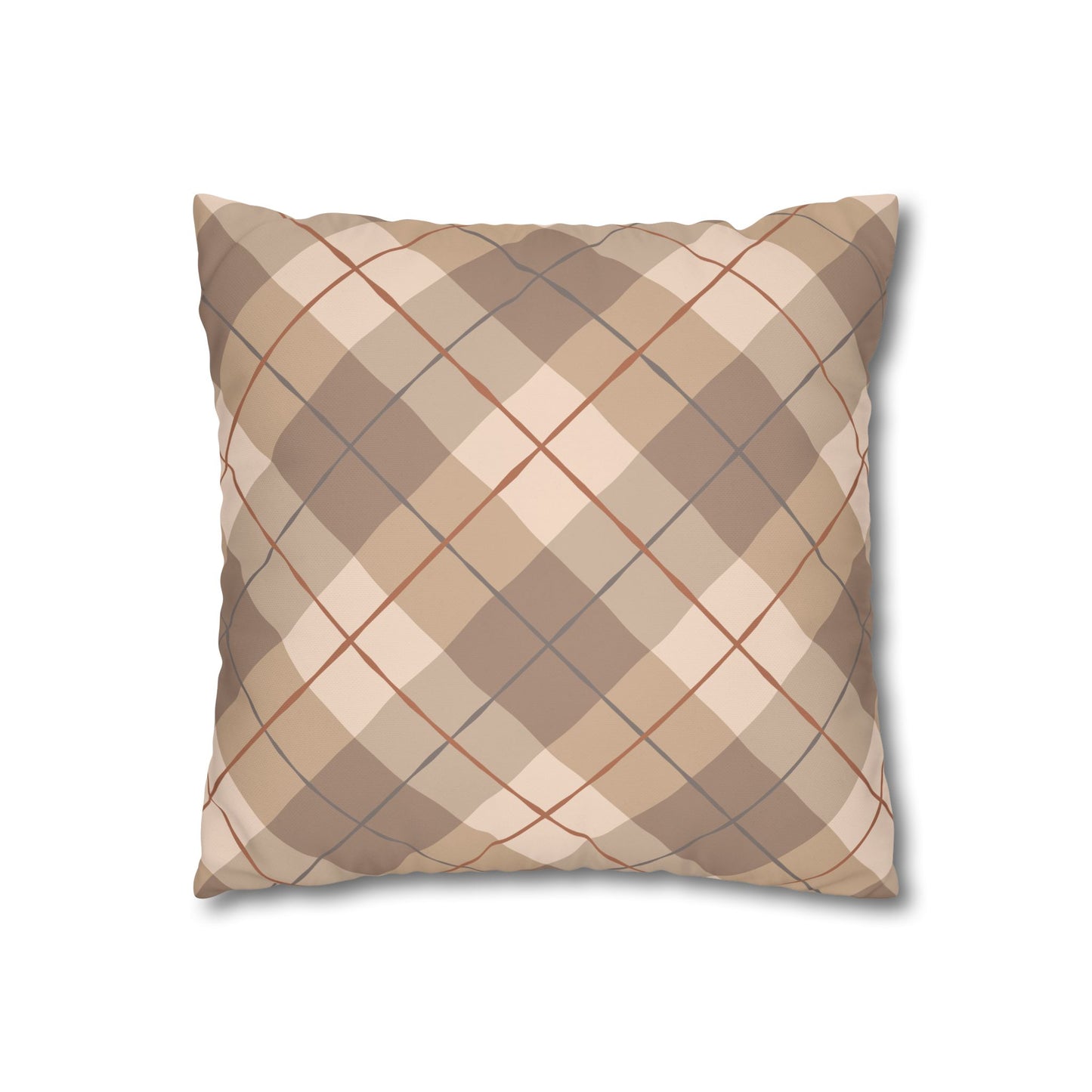 Horse-Themed Square Poly Canvas Pillowcase, Rustic Farmhouse Decor, Gift for Horse Lovers, Equestrian Home Accent, Cozy Throw Pillow
