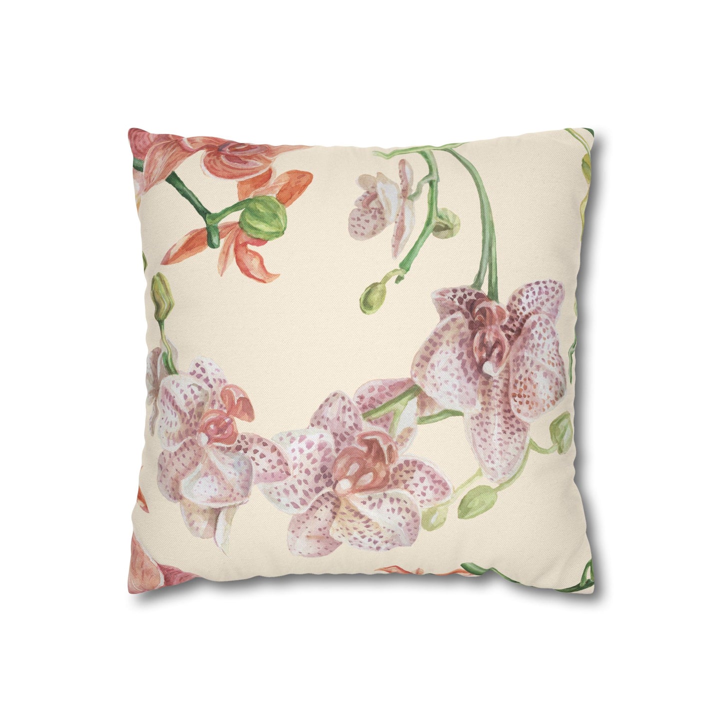 Floral Elegance Pillowcase - Botanical Decor, Home Accent, Gift, Aesthetic Room, Living Room Decor