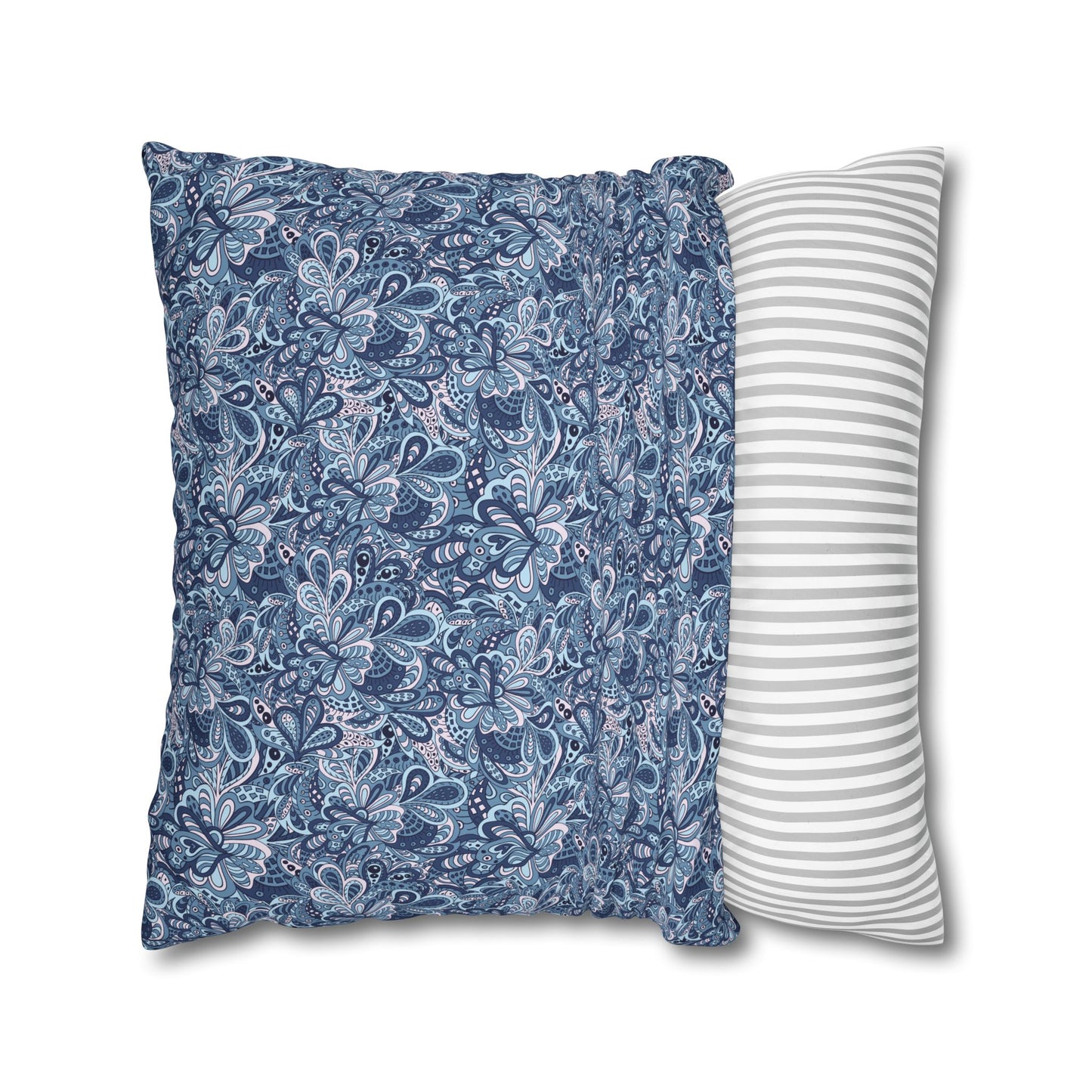 Floral Decorative Pillowcase - Cozy Home Accent, Boho Chic Style, Throw Cushion Cover for Living Room, Bedroom Decor, Gift Idea