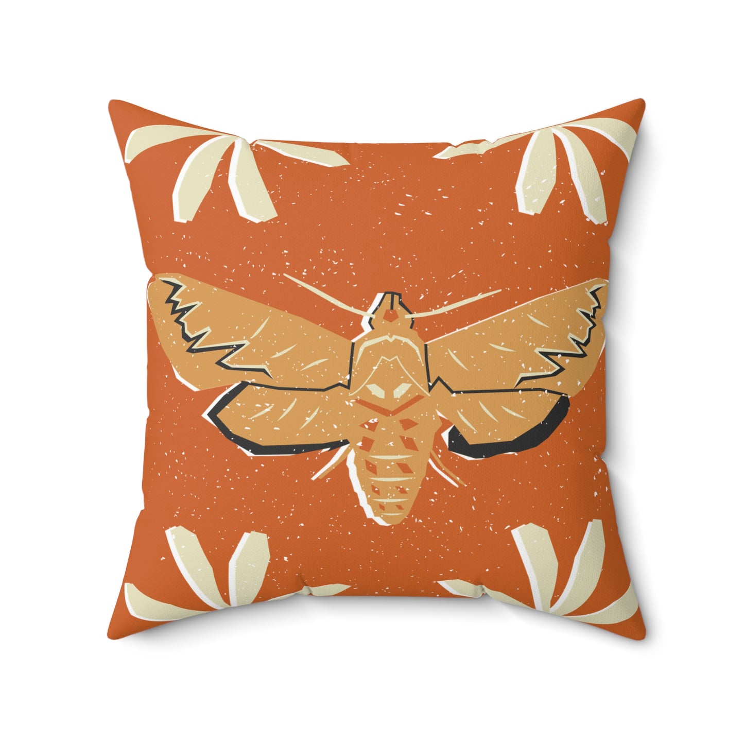 Boho Decorative Pillow, Nature-Inspired Cushion, Cozy Home Accent, Eclectic Style Decor, Perfect for Living Room or Bedroom