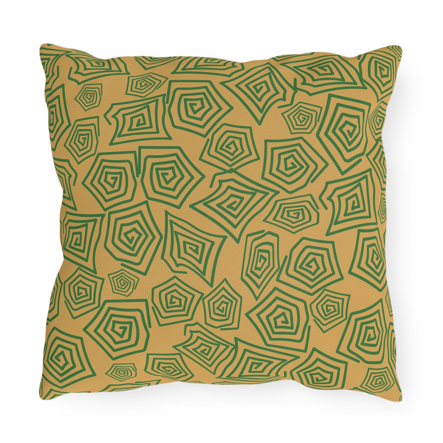 Outdoor Pillows - Rustic and Tribal Sea Turtle Design
