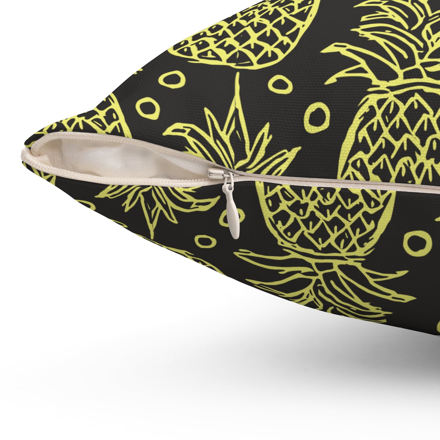 Pineapple Pattern Decorative Pillow - Tropical Home Accent