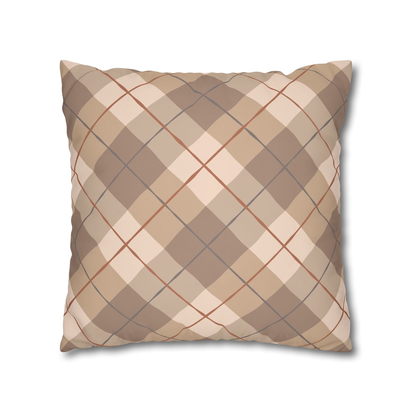 Horse-Themed Square Poly Canvas Pillowcase, Rustic Farmhouse Decor, Gift for Horse Lovers, Equestrian Home Accent, Cozy Throw Pillow