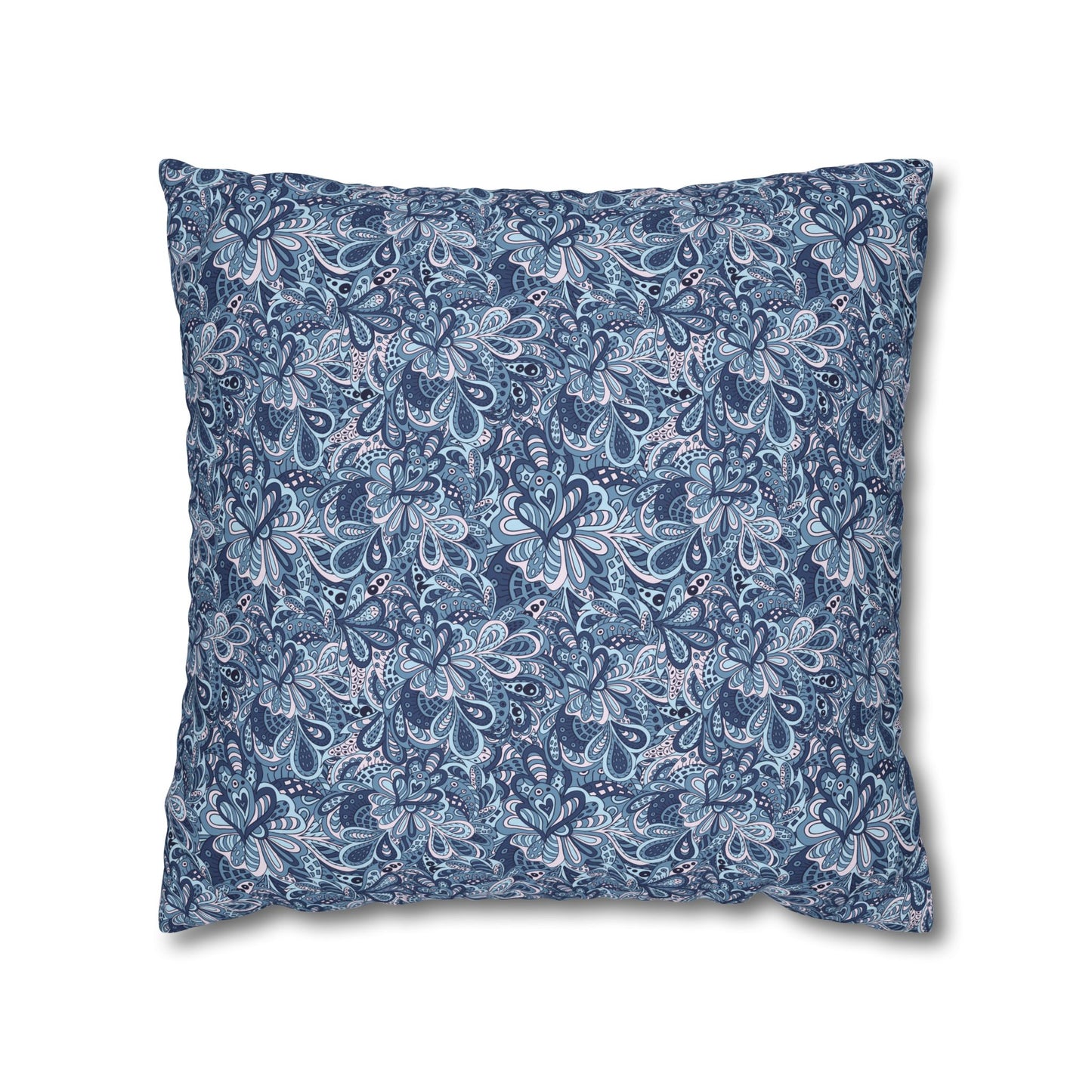 Floral Decorative Pillowcase - Cozy Home Accent, Boho Chic Style, Throw Cushion Cover for Living Room, Bedroom Decor, Gift Idea