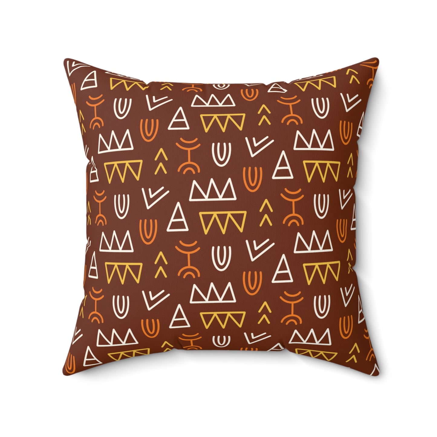 Desert Fox - Coyote Boho Accent Pillow - Southwestern and Tribal-Inspired Boho Style