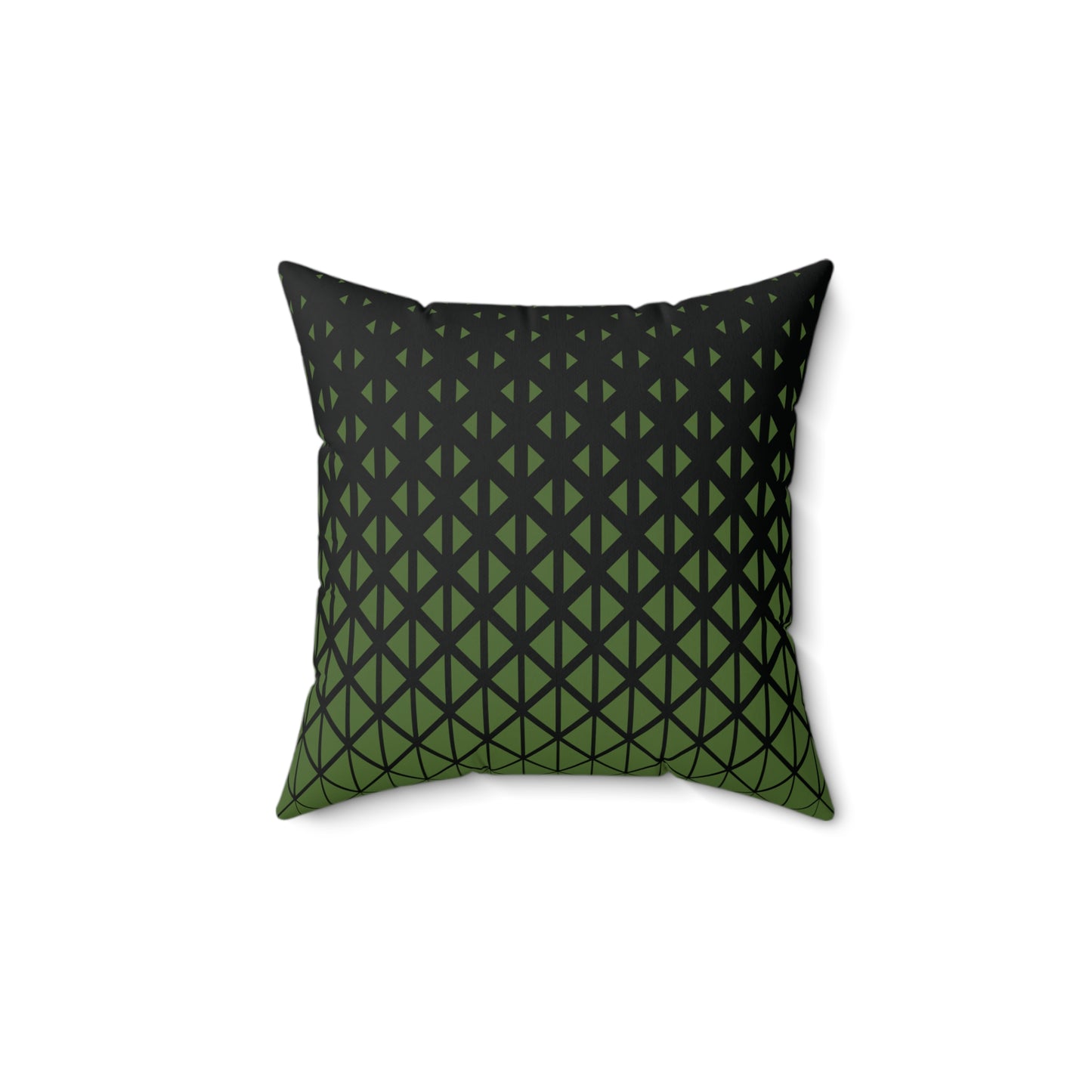 Venus Slipper Orchid Botanical & Geometric Square Accent Throw Pillow | Decorative Cushion, Home Decor, Gift Idea, Nature Theme, Modern Design