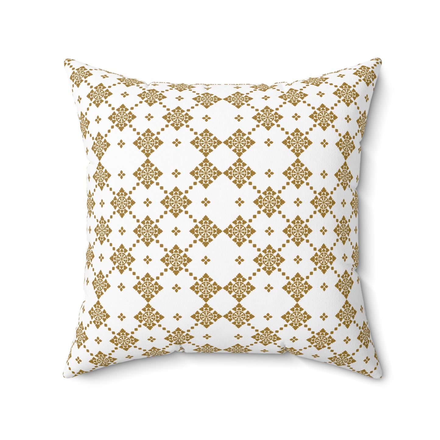 Throw Pillow Songbirds Eating Berries Chic Decorative Throw Pillow, Floral and Geometric Patterns, Cozy Home Accent, Stylish Cushion for Living Room, Unique Gift Idea