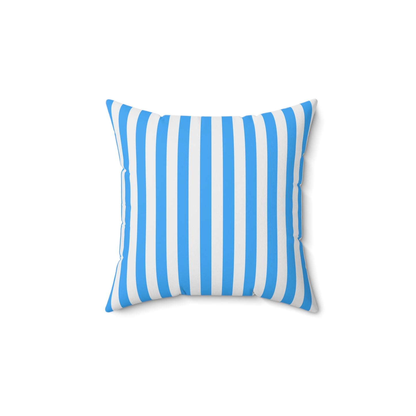 Coastal Decorative Pillow with Starfish & Stripes