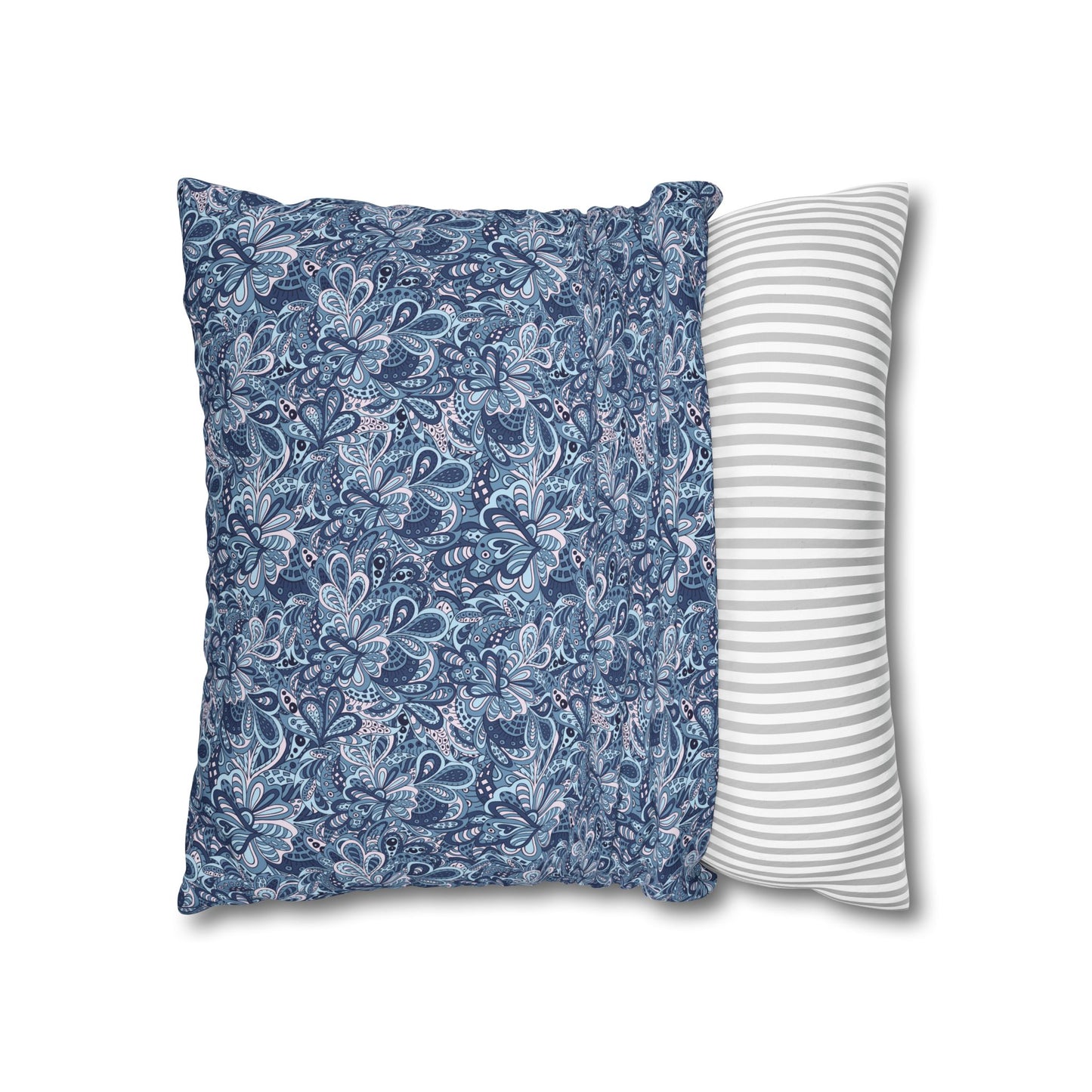 Floral Decorative Pillowcase - Cozy Home Accent, Boho Chic Style, Throw Cushion Cover for Living Room, Bedroom Decor, Gift Idea