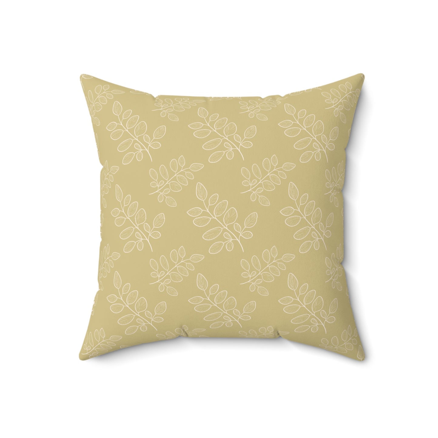 Throw Pillow Vintage Songbird Floral Design