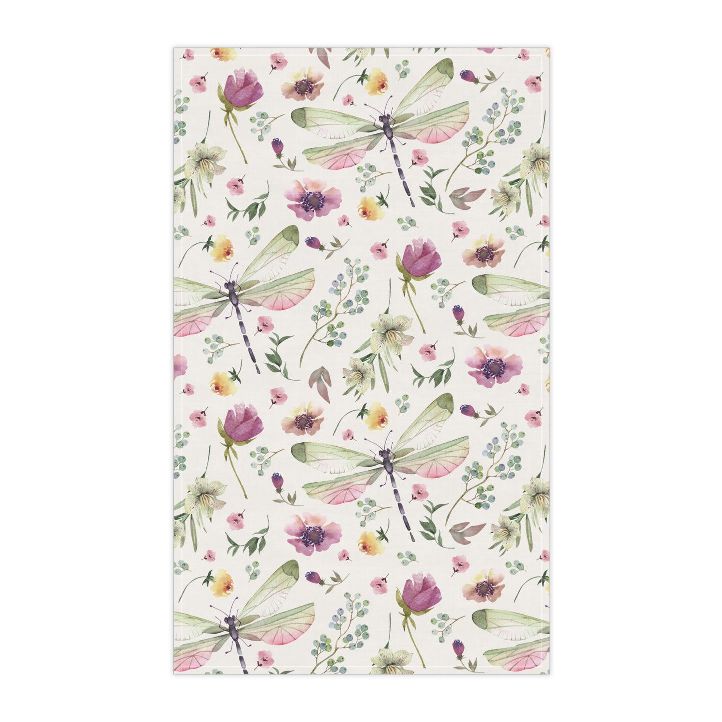 Dragonfly Meadow: Cotton Tea Towel