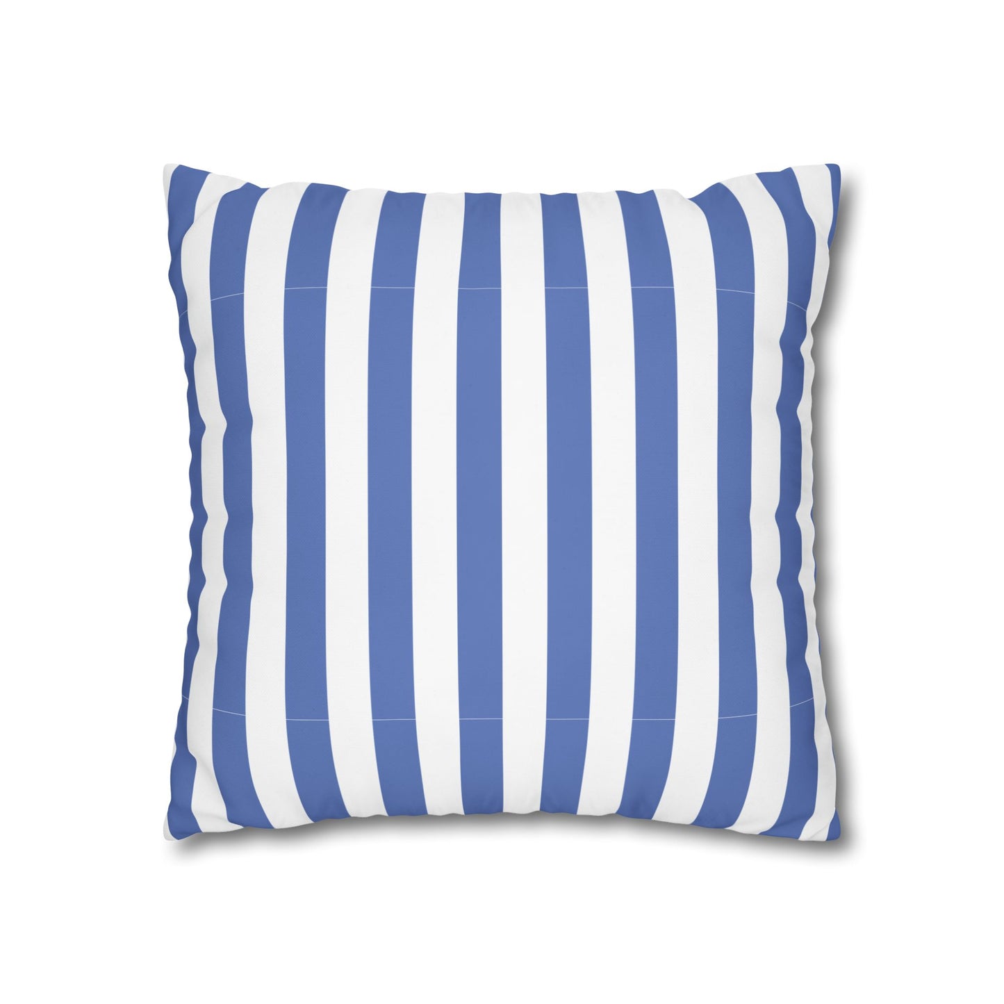 Cozy Striped Throw Pillowcase, Decorative Cushion Cover, Modern Home Decor, Gift for Friends, Nautical Themed Accent