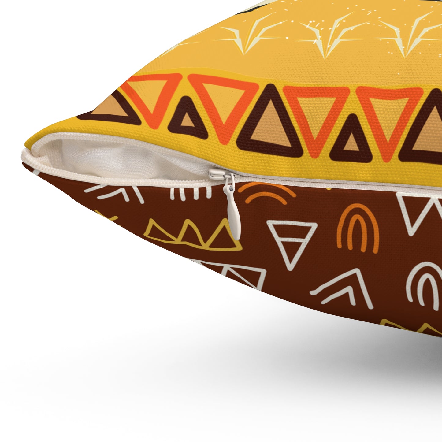 Desert Fox - Coyote Boho Accent Pillow - Southwestern and Tribal-Inspired Boho Style