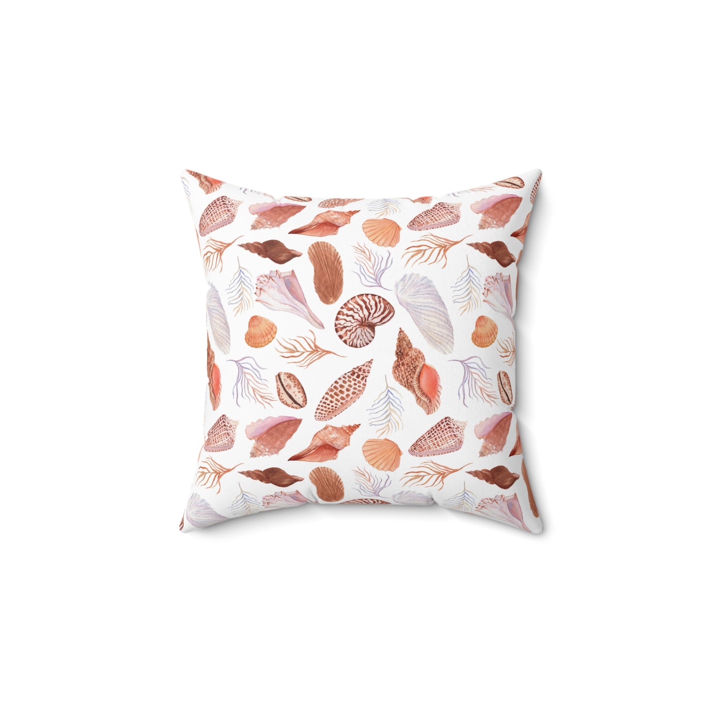Cozy Coastal Vibes Square Pillow - Perfect Nautical Home Decor