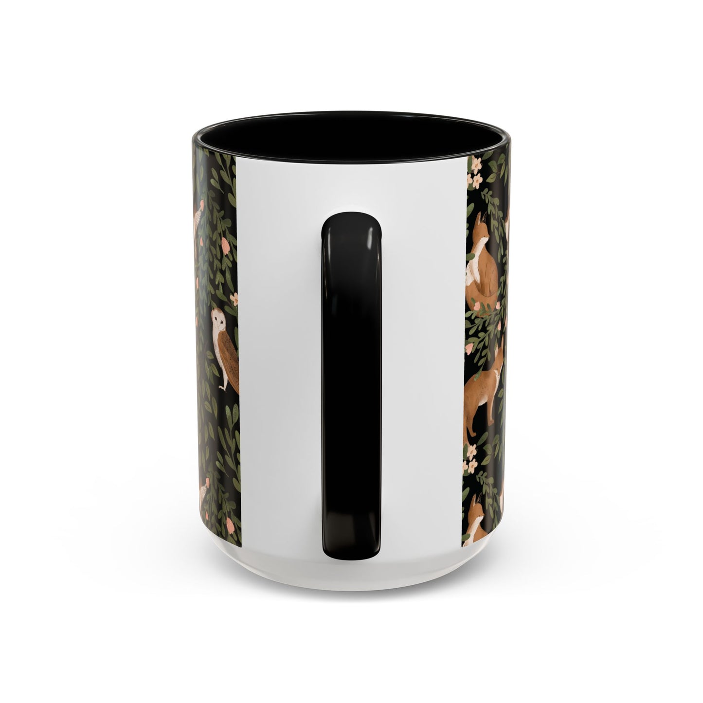 Mug - Little Fox and Owl Woodland Scene Coffee Cup