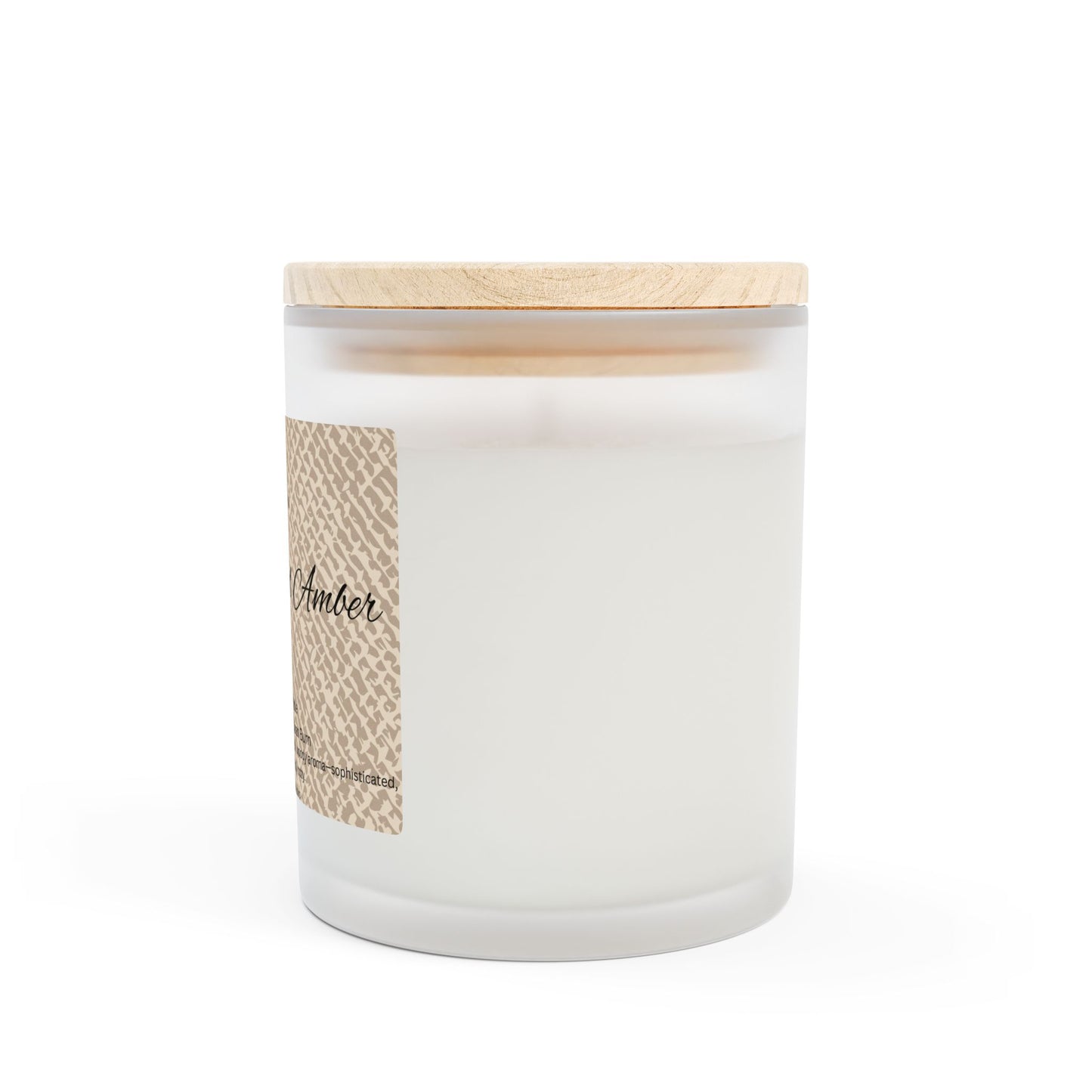 Candle, Woodsy Amber & Oakmoss Scented 11oz