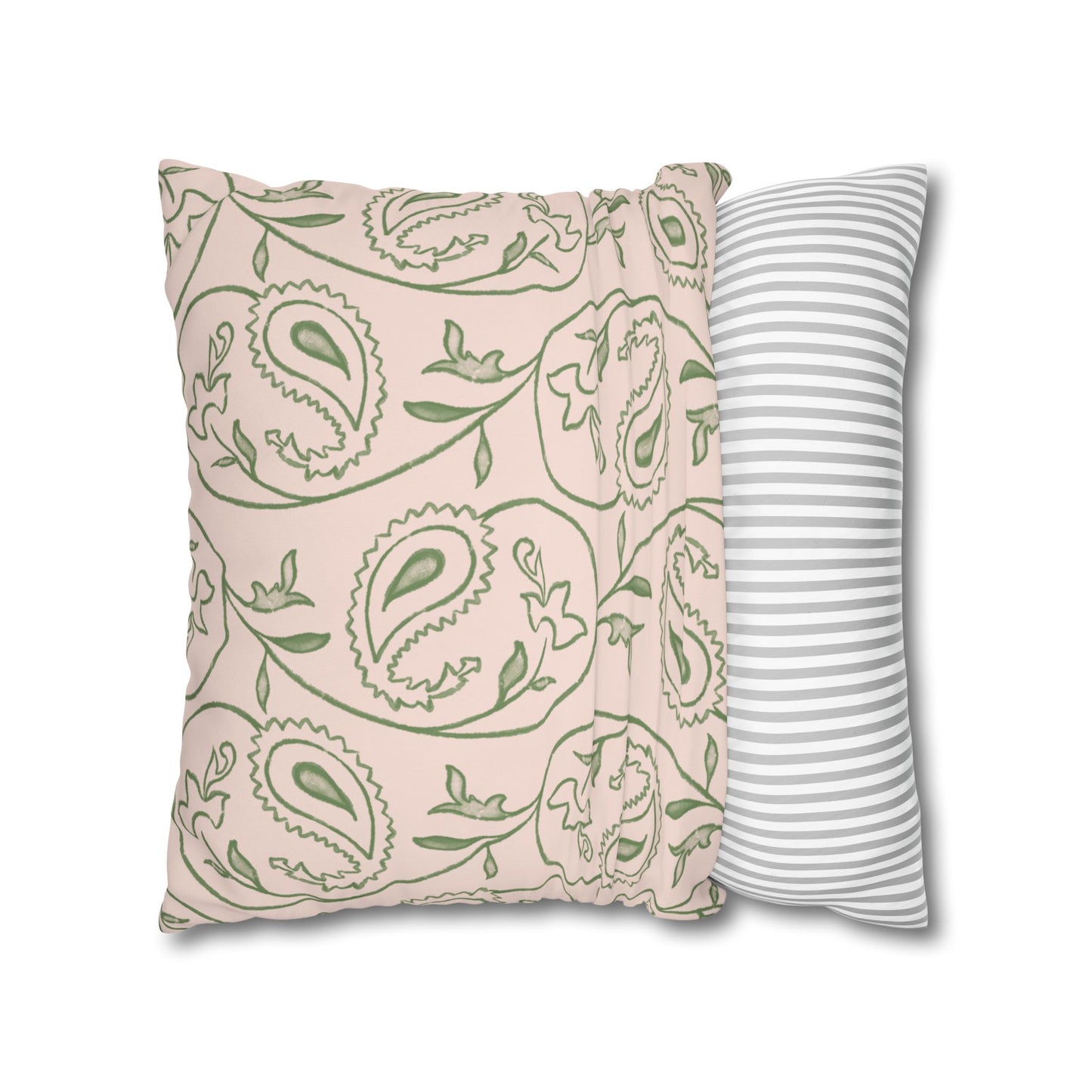 Floral Decorative Pillowcase, Elegant Home Decor, Gift for Her, Cozy Living Room Accent, Pink Orchid Design