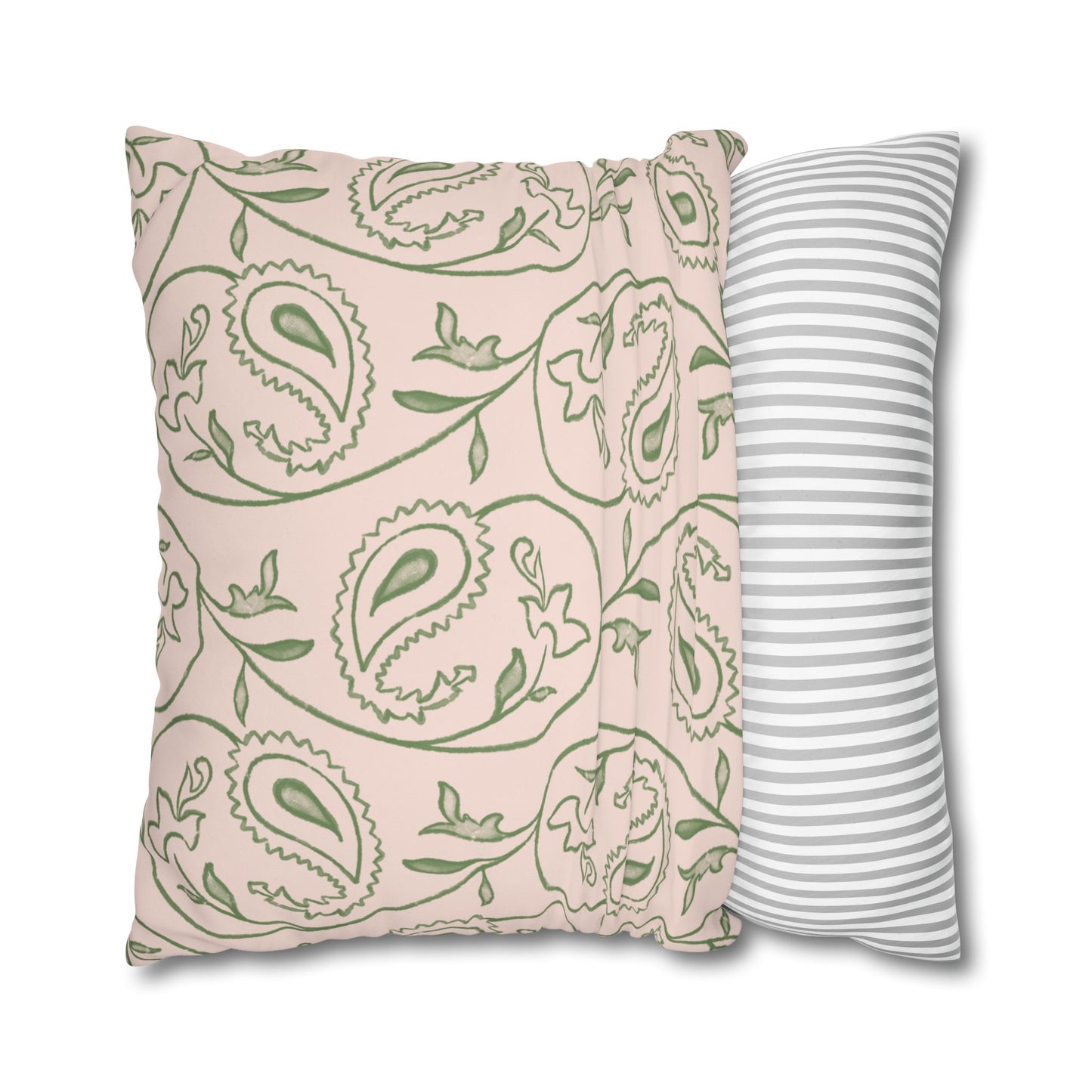 Floral Decorative Pillowcase, Elegant Home Decor, Gift for Her, Cozy Living Room Accent, Pink Orchid Design