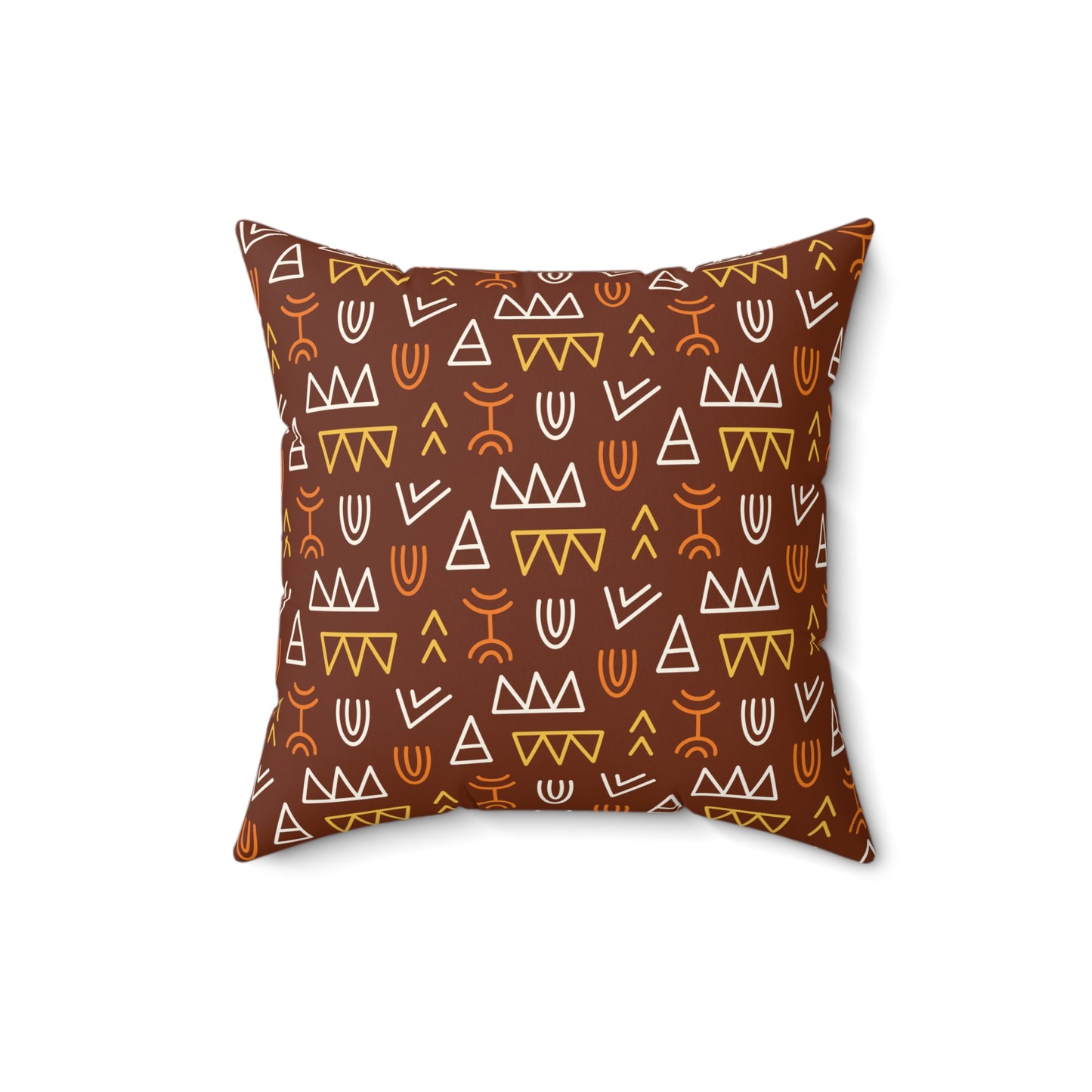 Desert Fox - Coyote Boho Accent Pillow - Southwestern and Tribal-Inspired Boho Style