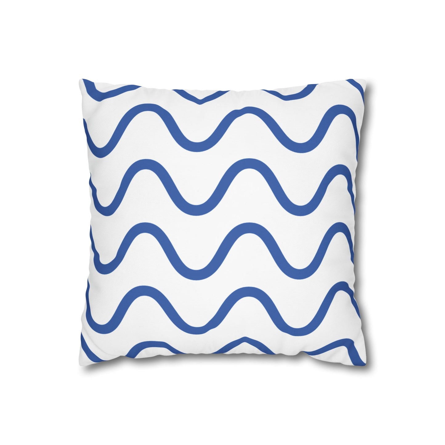 Wave Pattern Decorative Pillowcase | Coastal Vibe, Home Decor, Throw Pillow Cover, Room Accent, Gift for Ocean Lovers