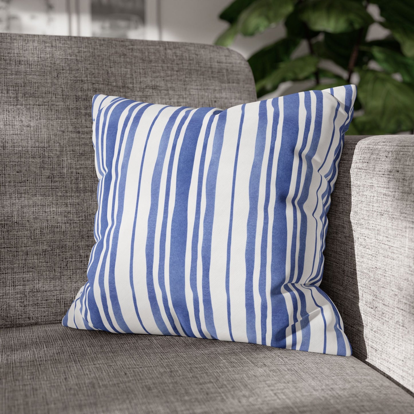 Stylish Striped Throw Pillowcase | Cozy Home Decor, Decorative Toss Pillow, Couch Cushion, Modern Accent Pillow, Gift for Home