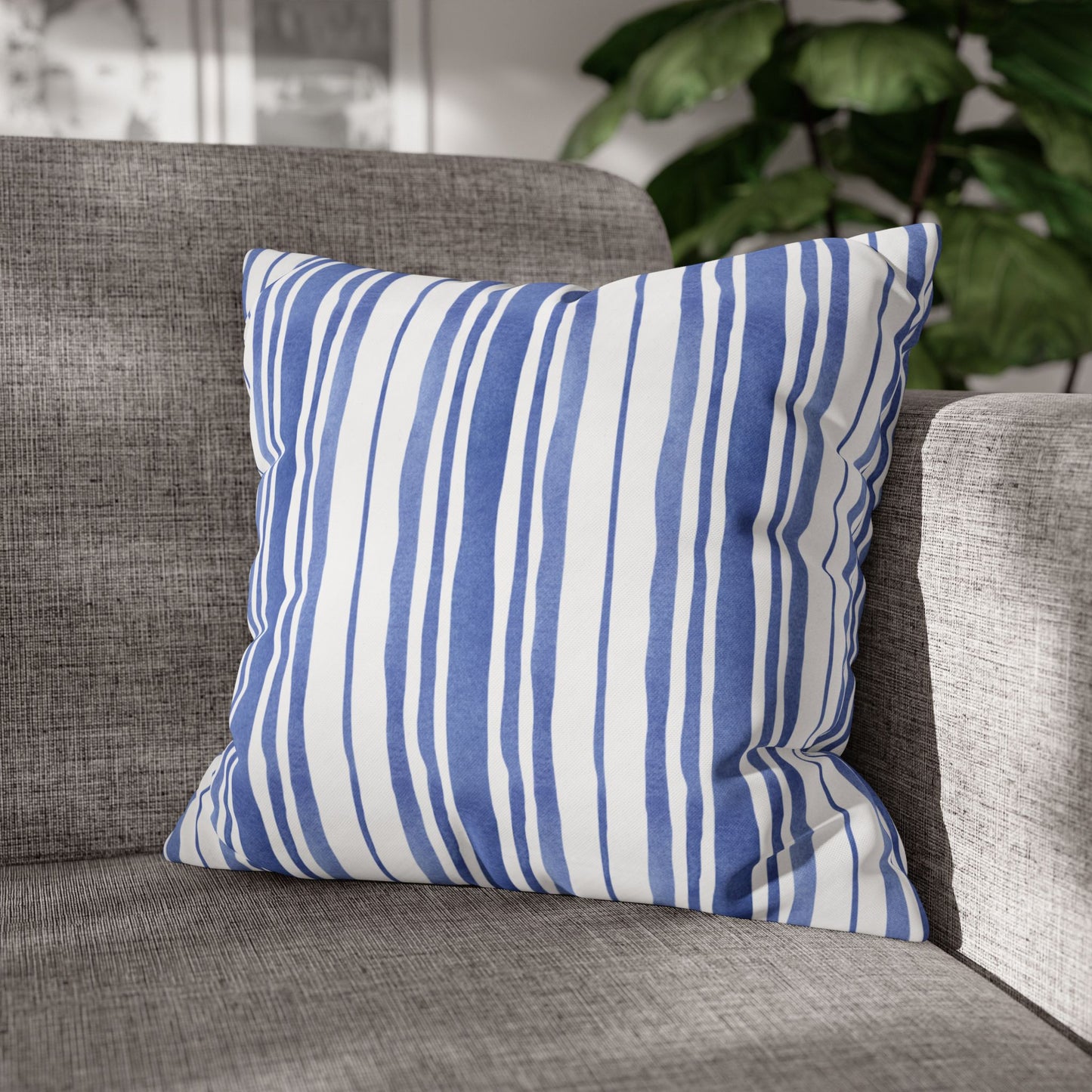 Stylish Striped Throw Pillowcase | Cozy Home Decor, Decorative Toss Pillow, Couch Cushion, Modern Accent Pillow, Gift for Home