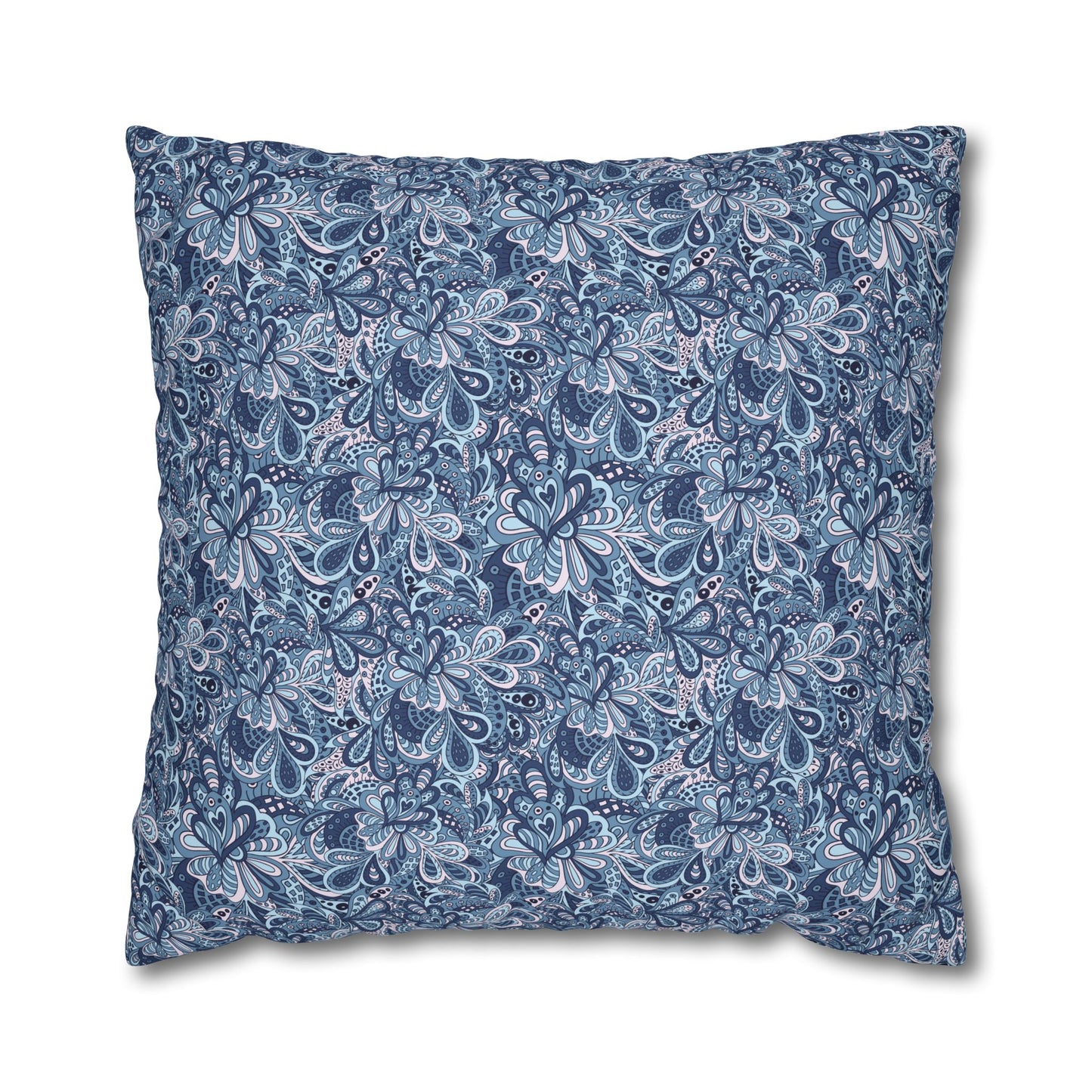 Floral Decorative Pillowcase - Cozy Home Accent, Boho Chic Style, Throw Cushion Cover for Living Room, Bedroom Decor, Gift Idea