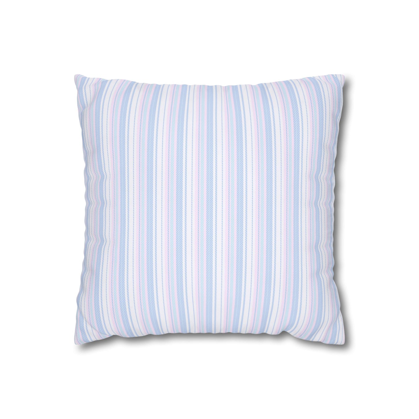 Pastel Striped Throw Pillowcase, Cozy Home Decor, Modern Cushion Cover, Stylish Living Room Accent, Birthday Gift, Soft Furniture Accessory
