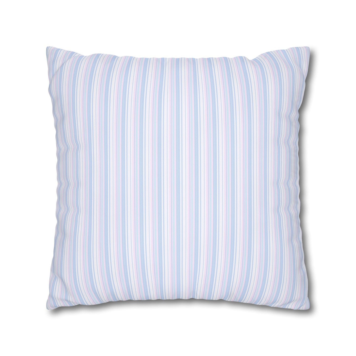 Pastel Striped Throw Pillowcase, Cozy Home Decor, Modern Cushion Cover, Stylish Living Room Accent, Birthday Gift, Soft Furniture Accessory