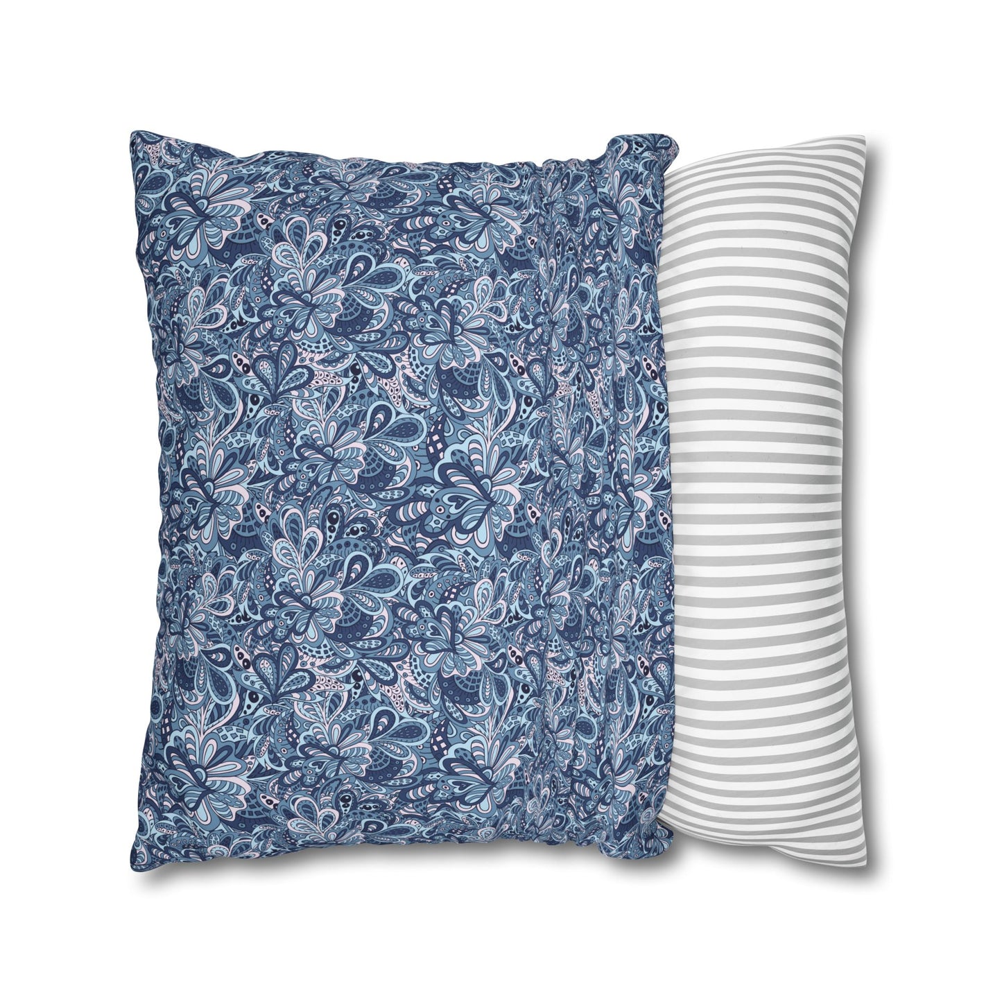 Floral Decorative Pillowcase - Cozy Home Accent, Boho Chic Style, Throw Cushion Cover for Living Room, Bedroom Decor, Gift Idea