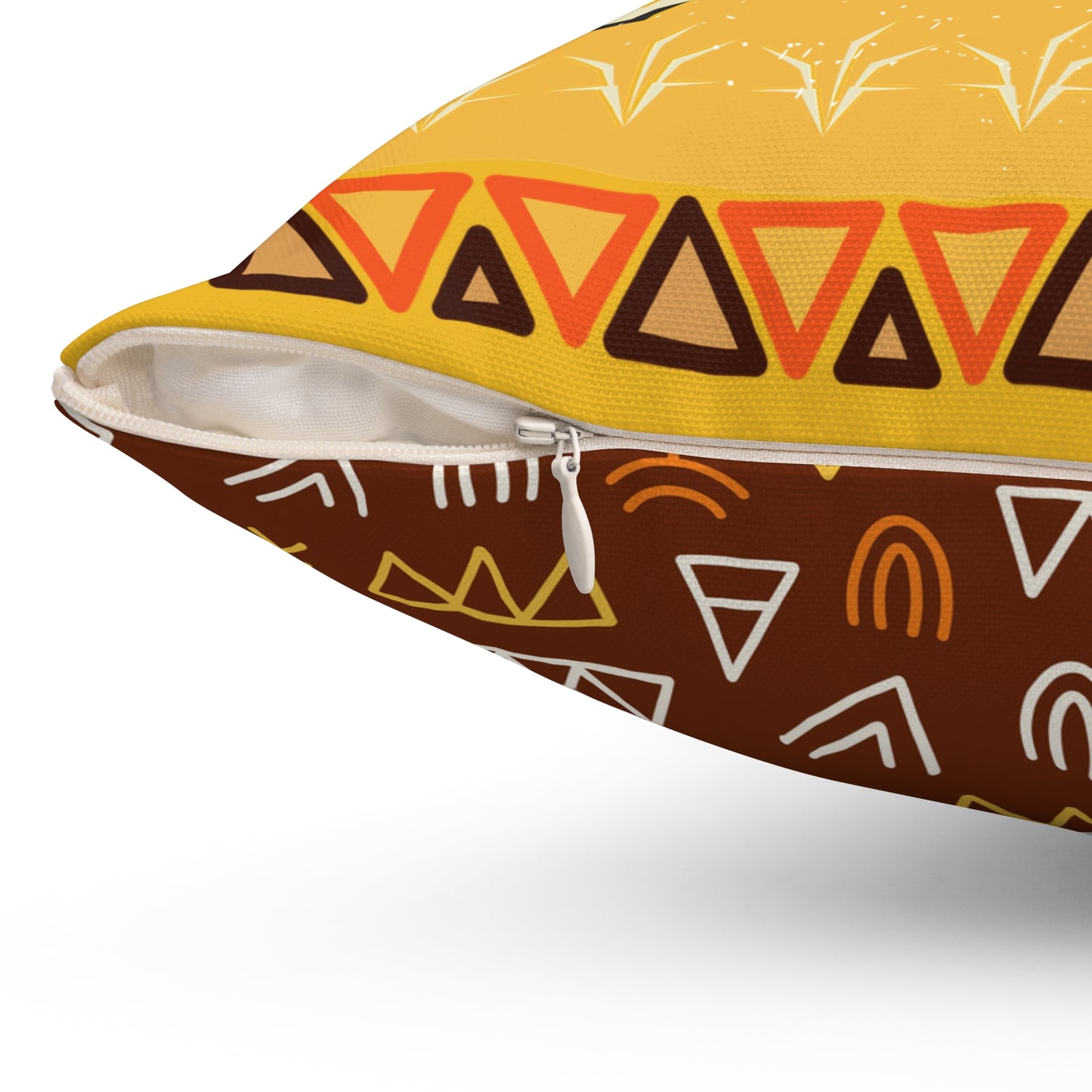 Desert Fox - Coyote Boho Accent Pillow - Southwestern and Tribal-Inspired Boho Style